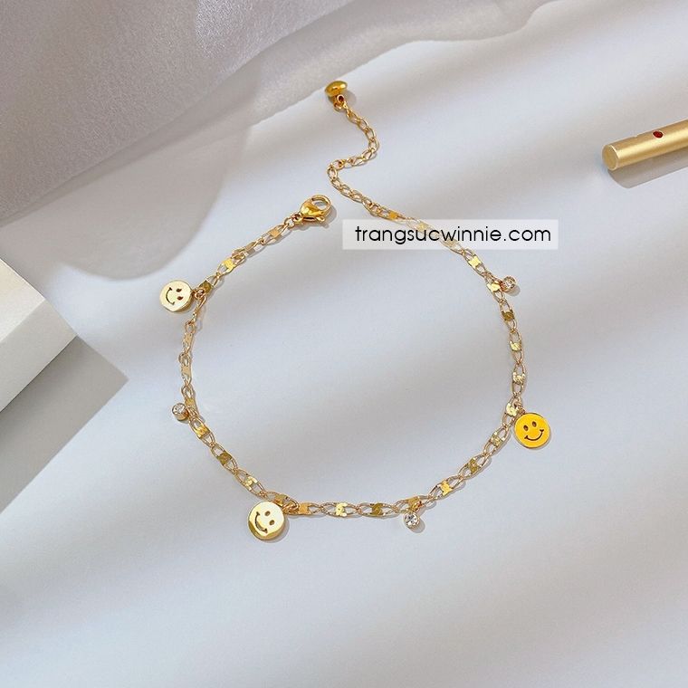 Lắc chân titan Smile twist