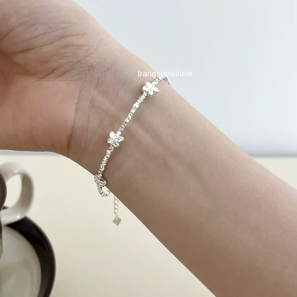 Lắc tay Bạc S925 Aura Butterfly