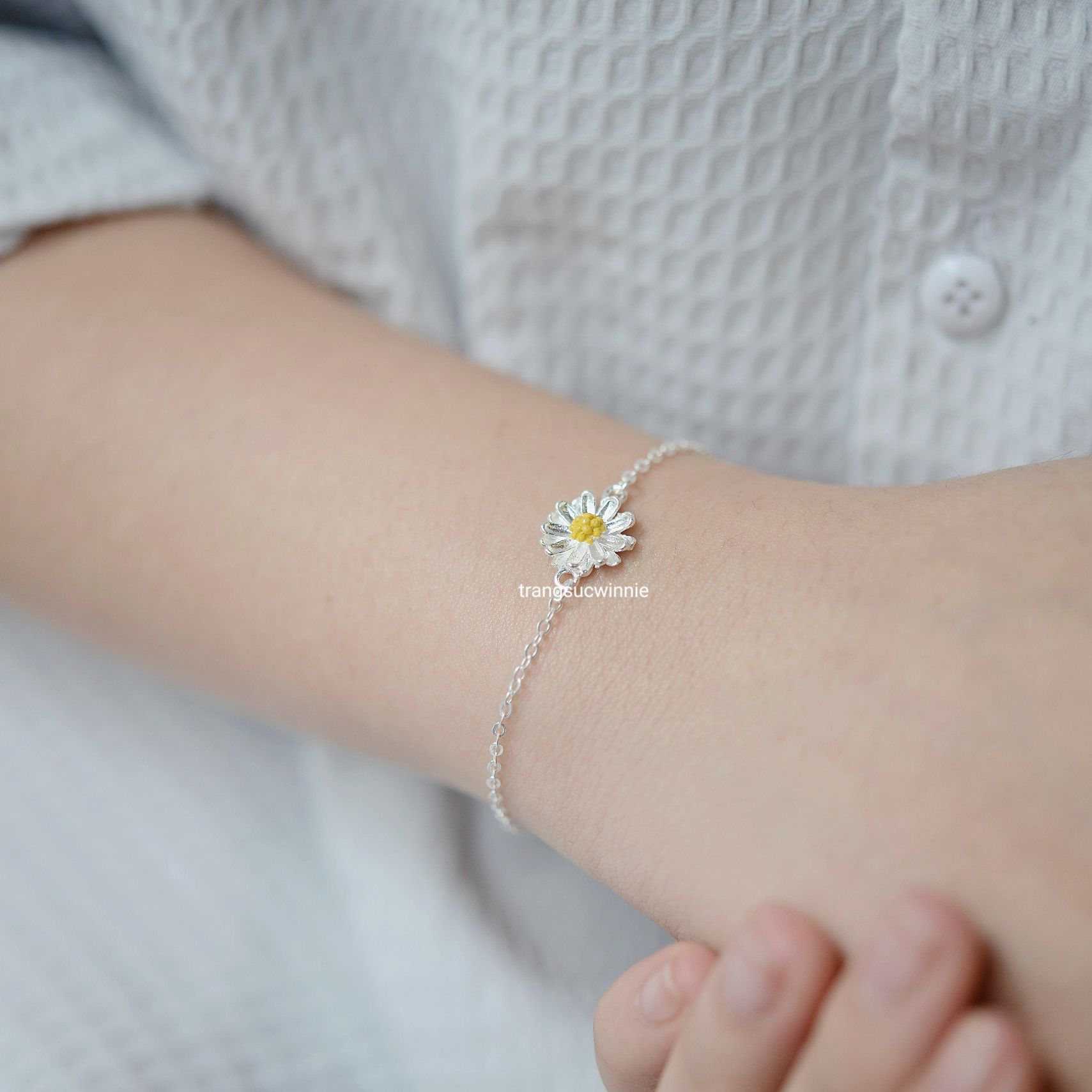 Lắc tay Bạc S925 Daisy