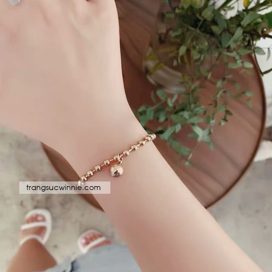 Lắc tay titan Bi tròn