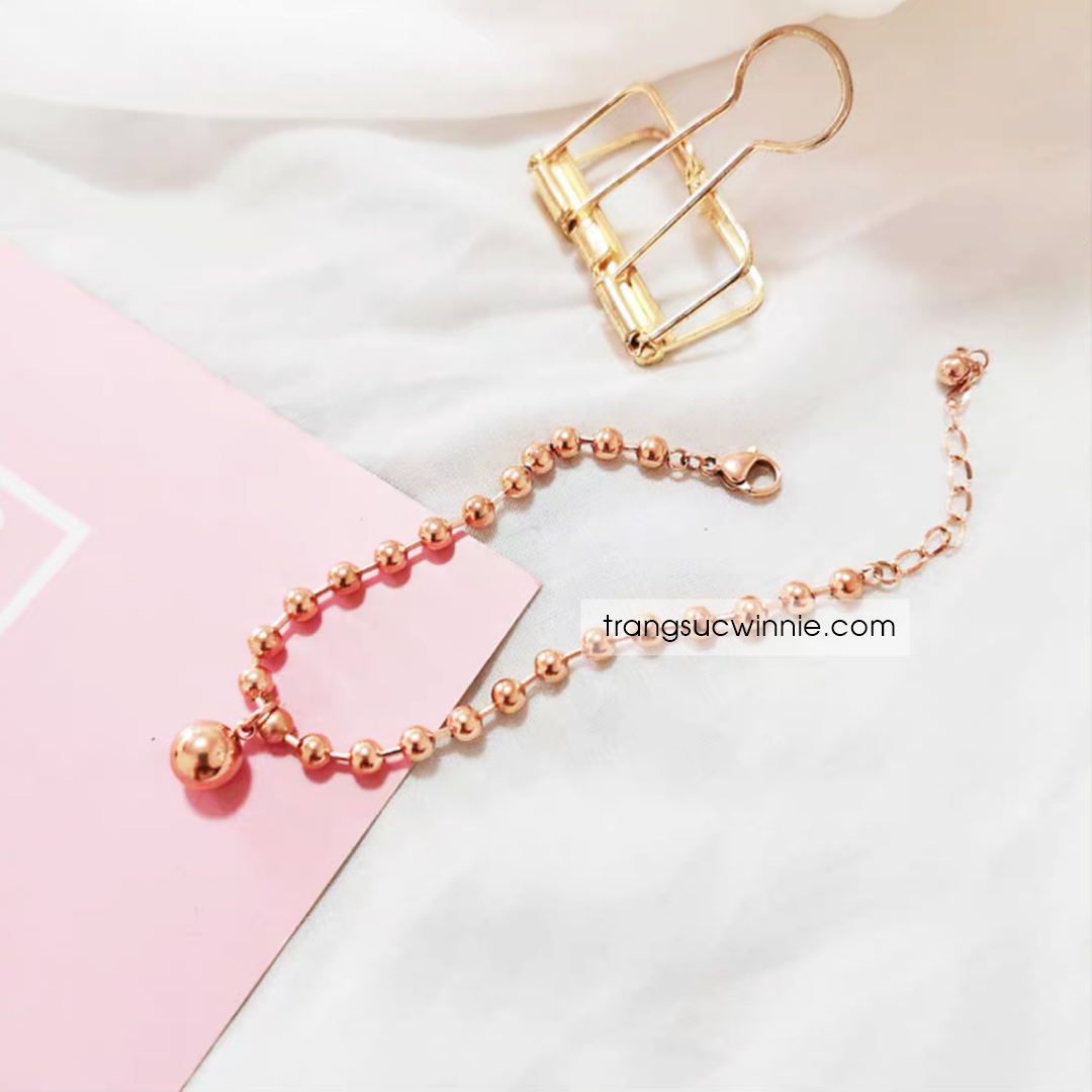 Lắc tay titan Bi tròn
