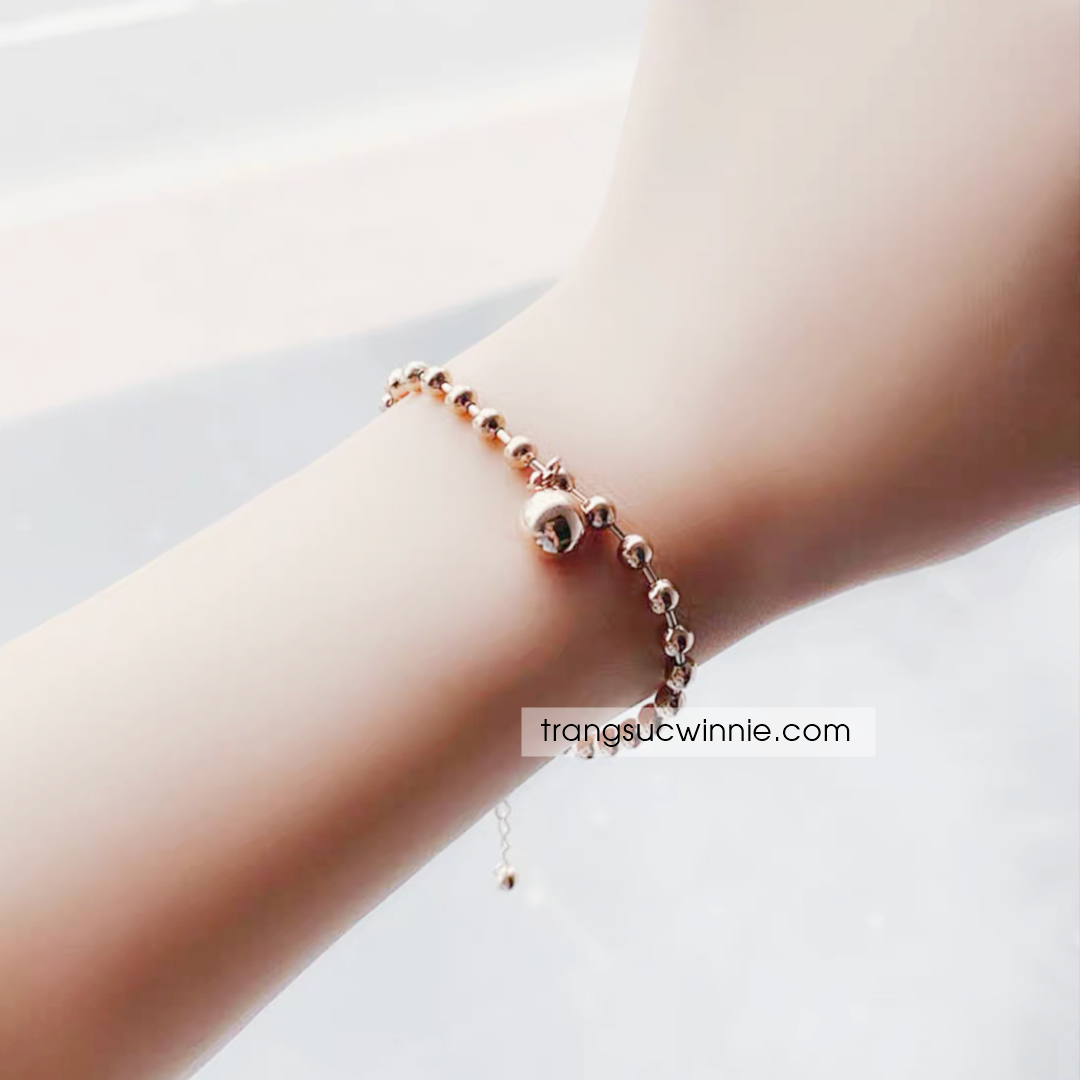 Lắc tay titan Bi tròn