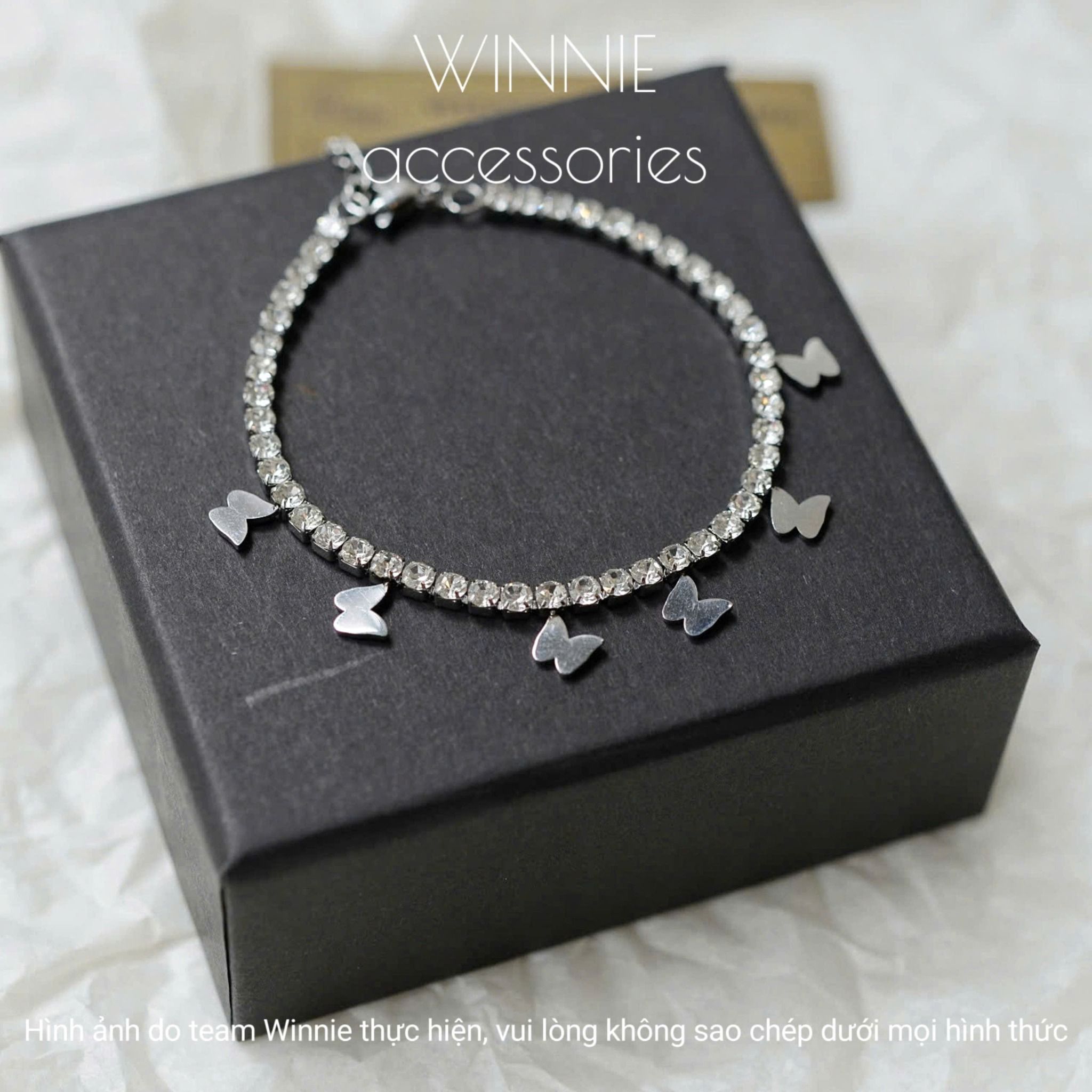 Lắc tay titan Bling bướm B