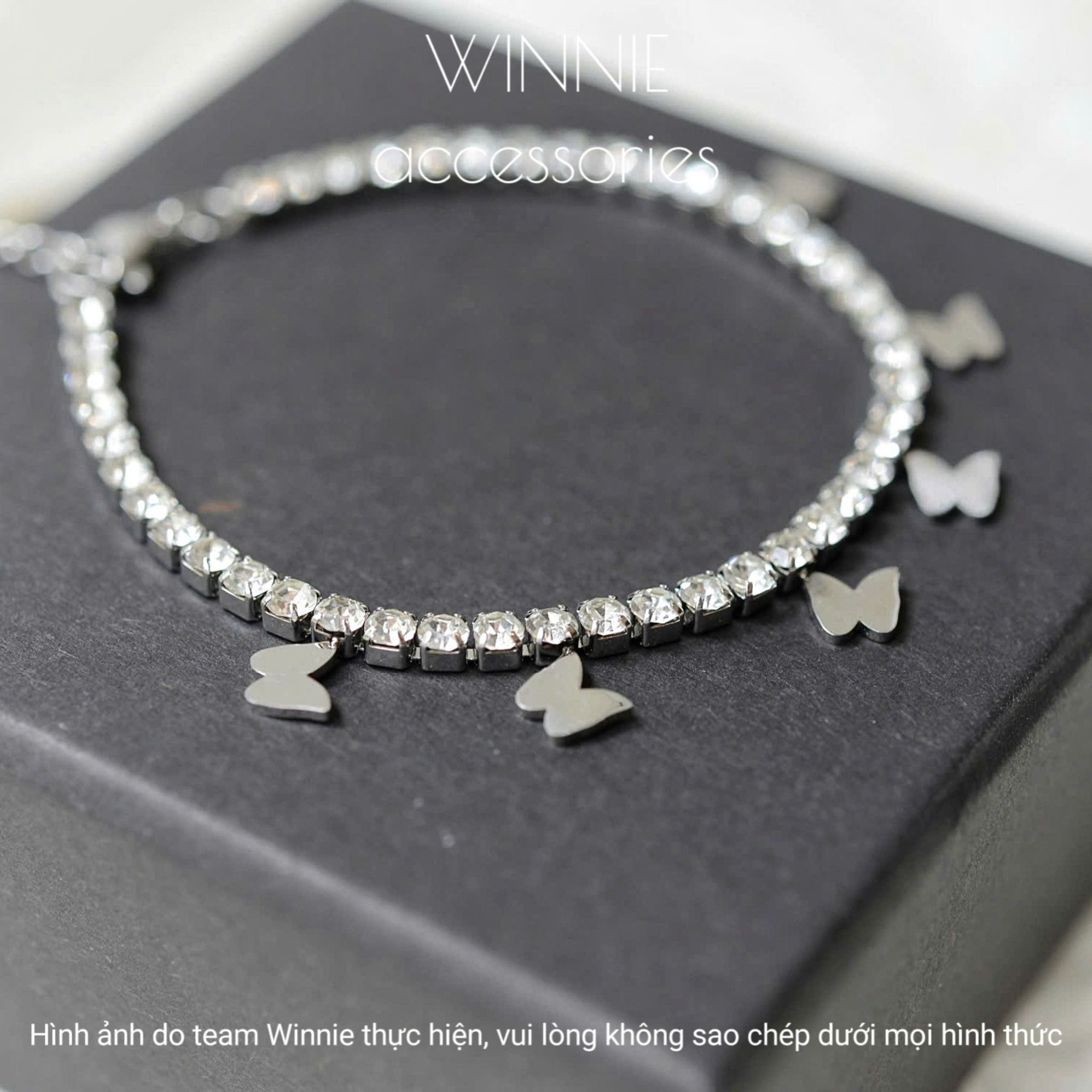 Lắc tay titan Bling bướm B