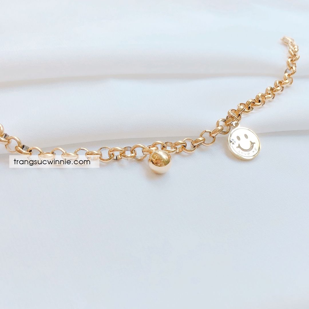 Lắc tay titan Smile chain