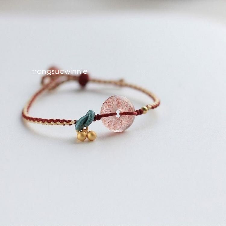 Lắc tay dây Khấu chuông