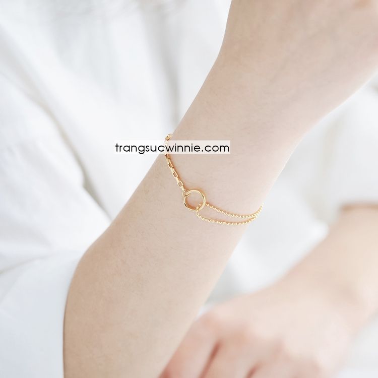 Lắc tay titan Half