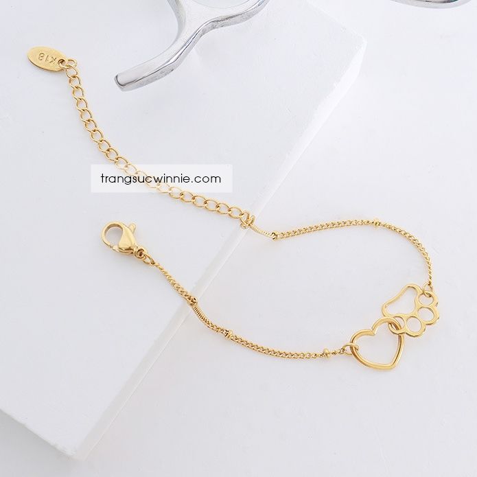 Lắc tay titan Paw