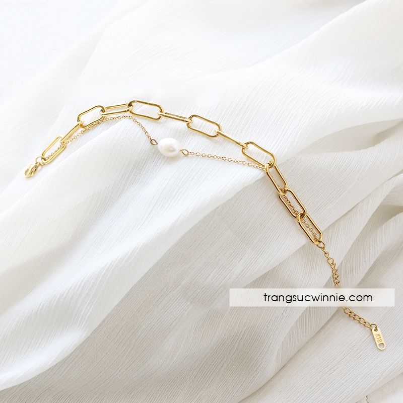 Lắc tay Pearl chain