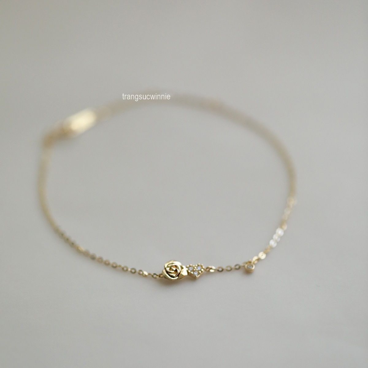 Lắc tay Bạc S925 Rose