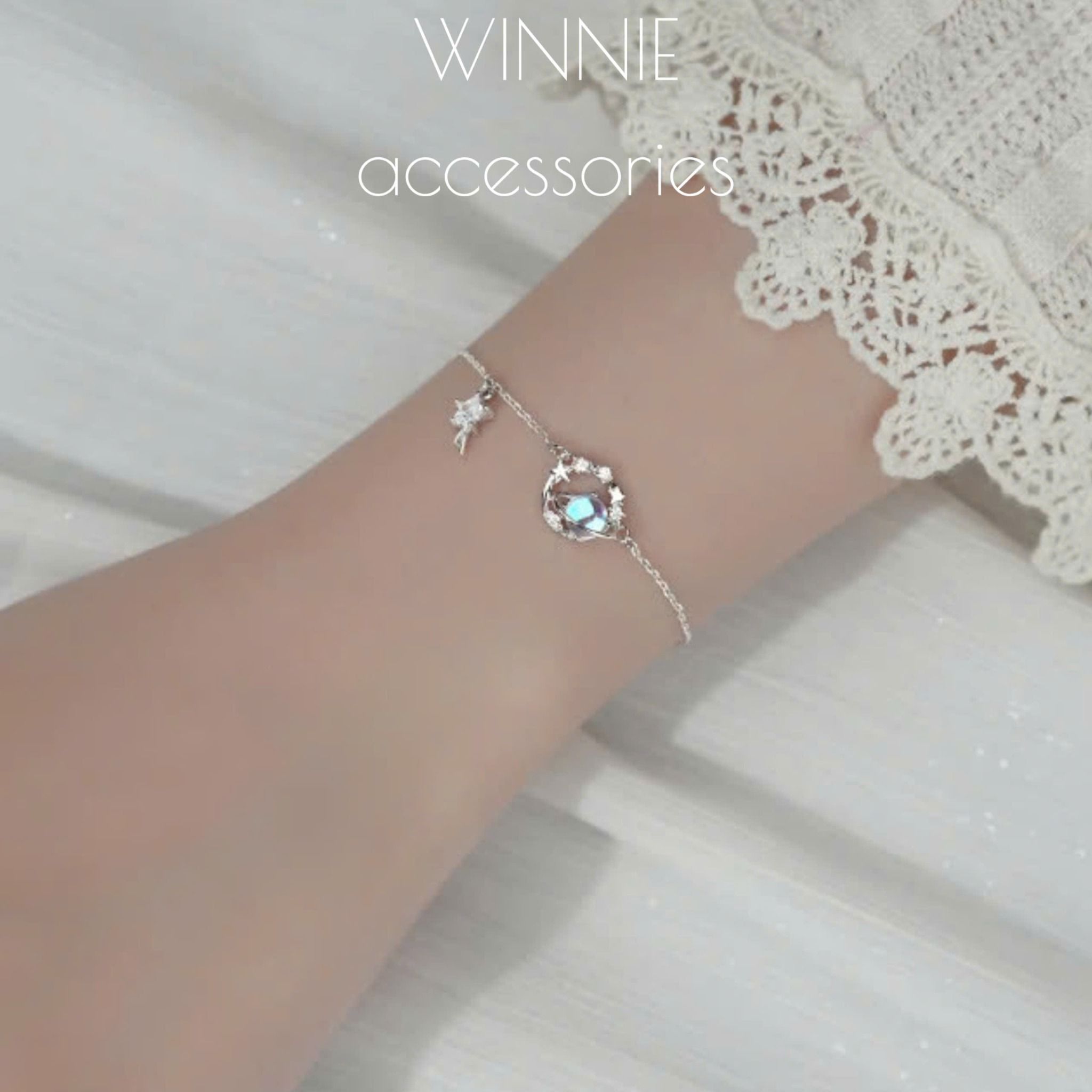 Lắc tay Bạc S925 Sao Băng