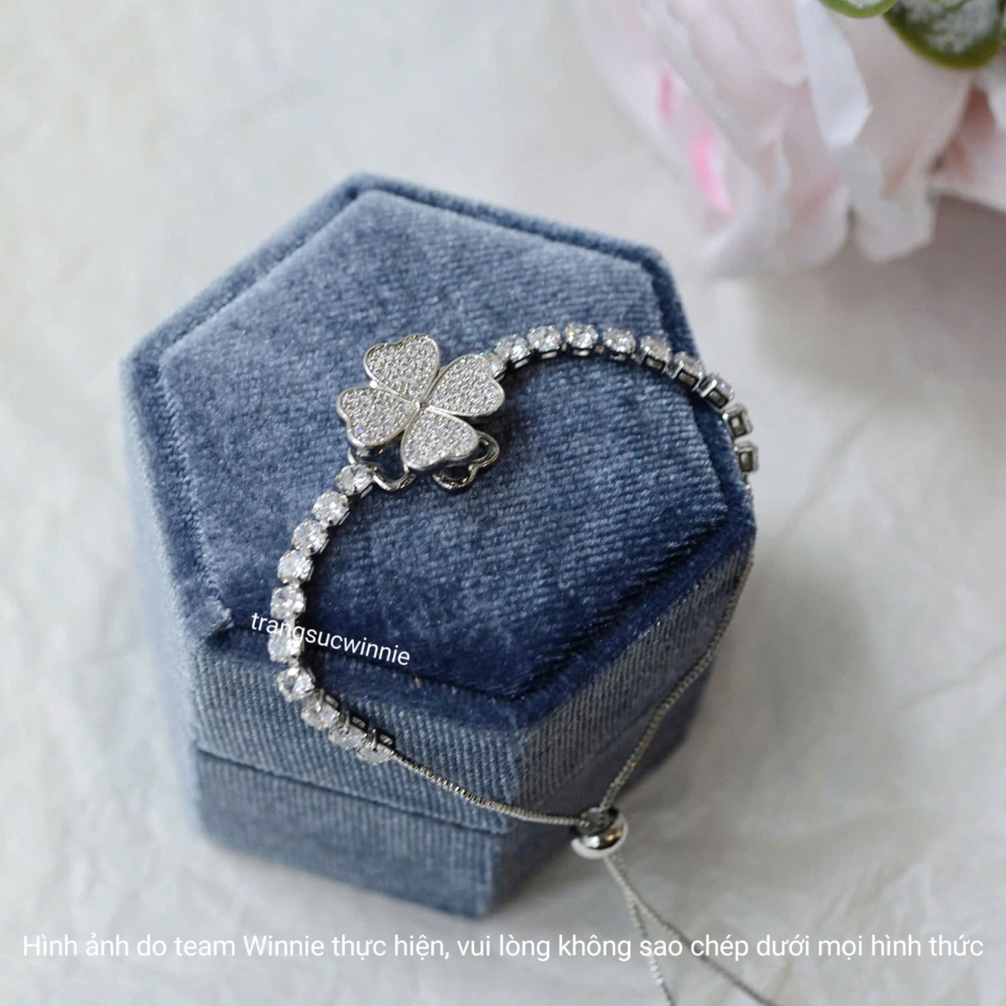 Lắc tay titan Set clover B