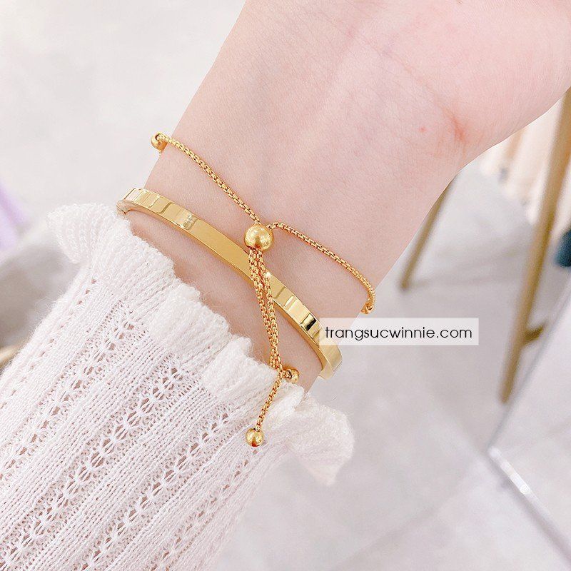 Lắc tay titan Shining ball