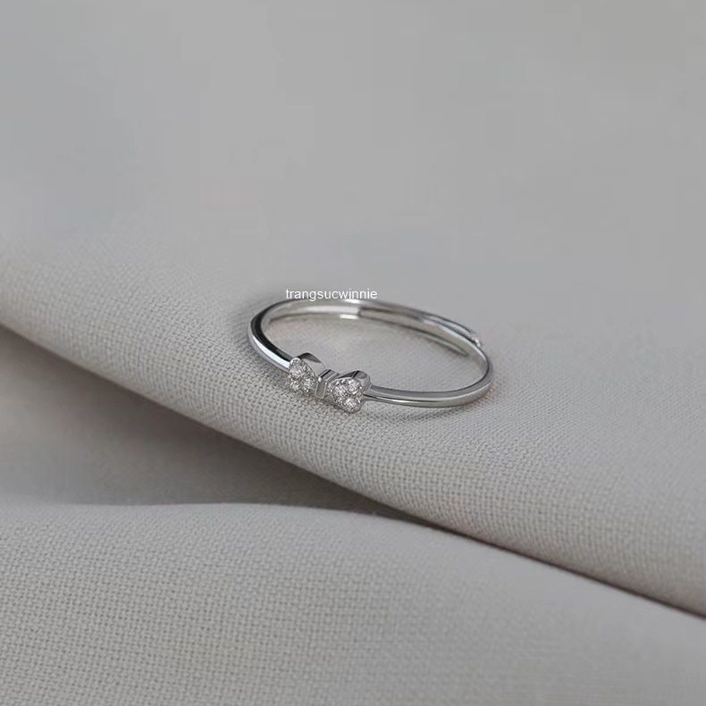 Nhẫn Bạc S925 Nơ nhí