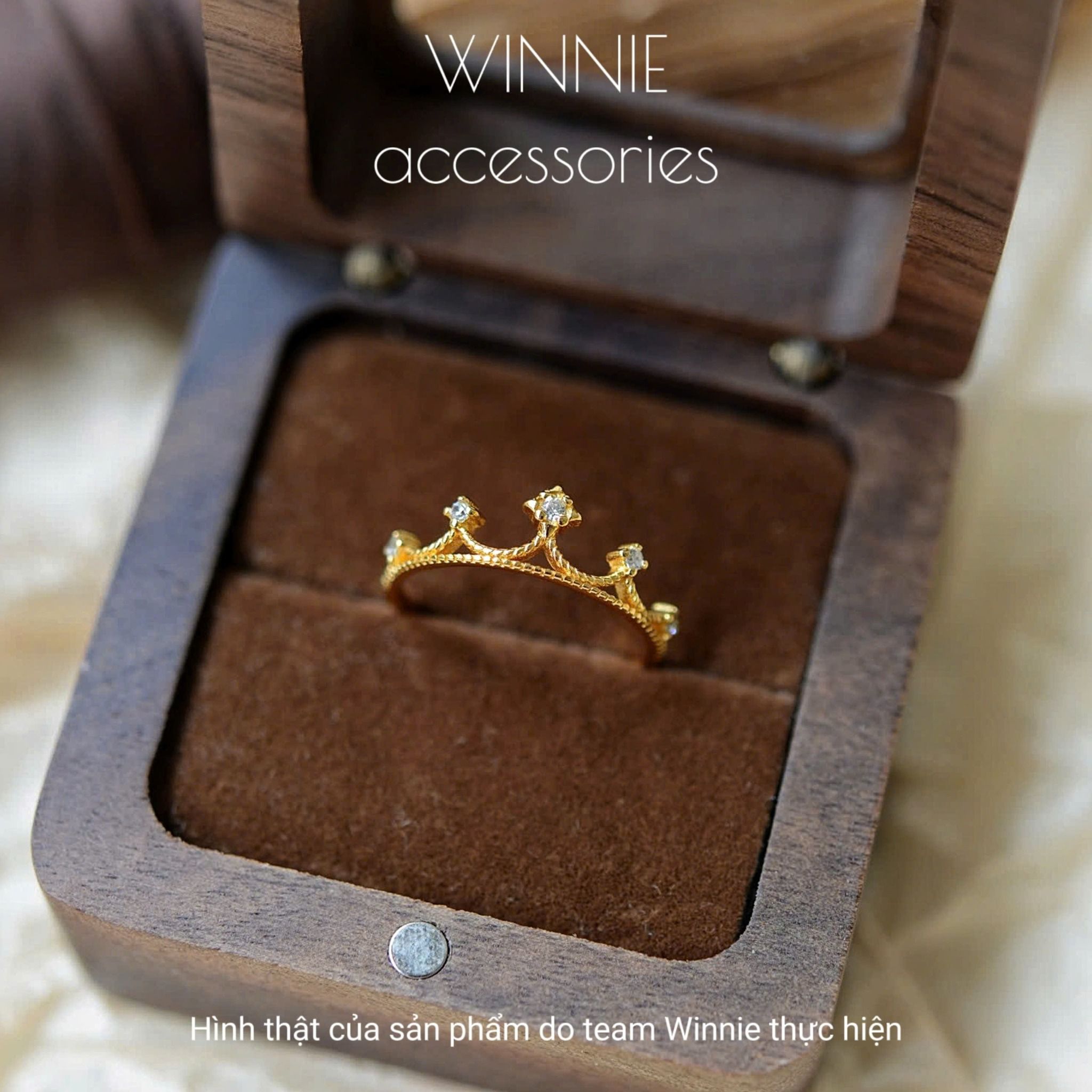Nhẫn Bạc S925 Crown