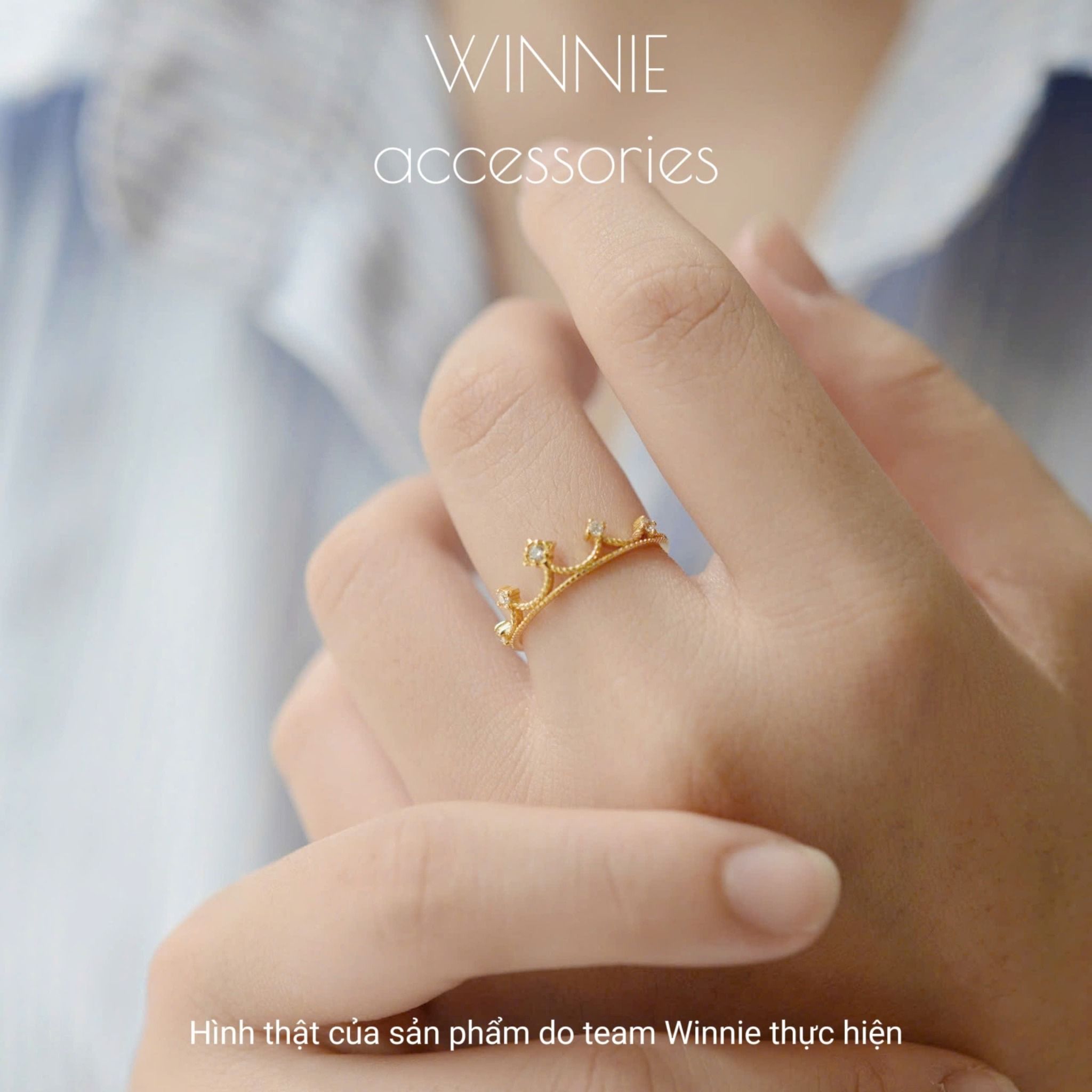 Nhẫn Bạc S925 Crown