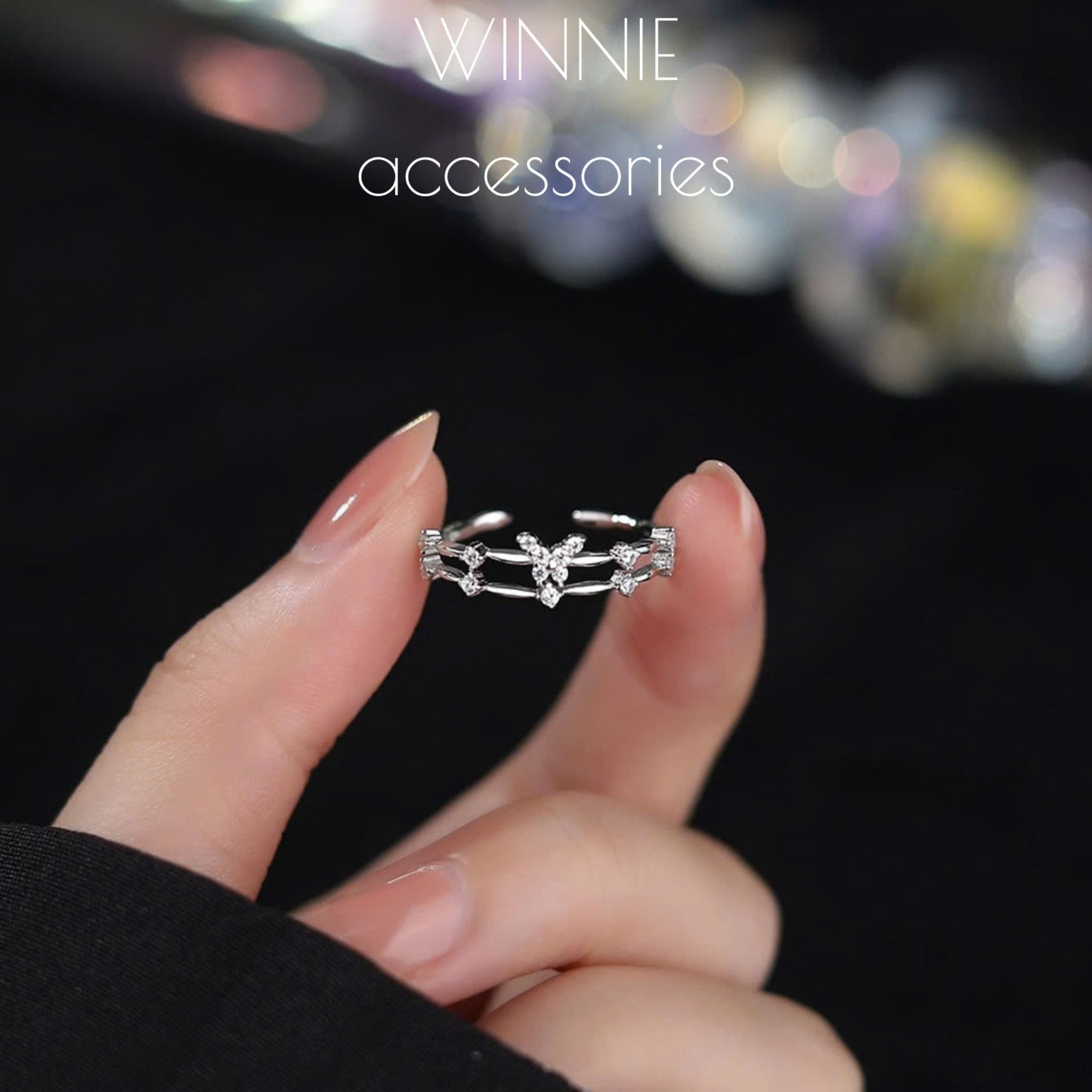 Nhẫn Bạc S925 Fairy Twins