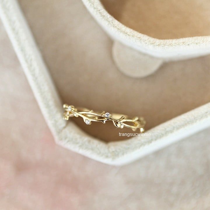 Nhẫn Bạc S925 Vanessa leaf