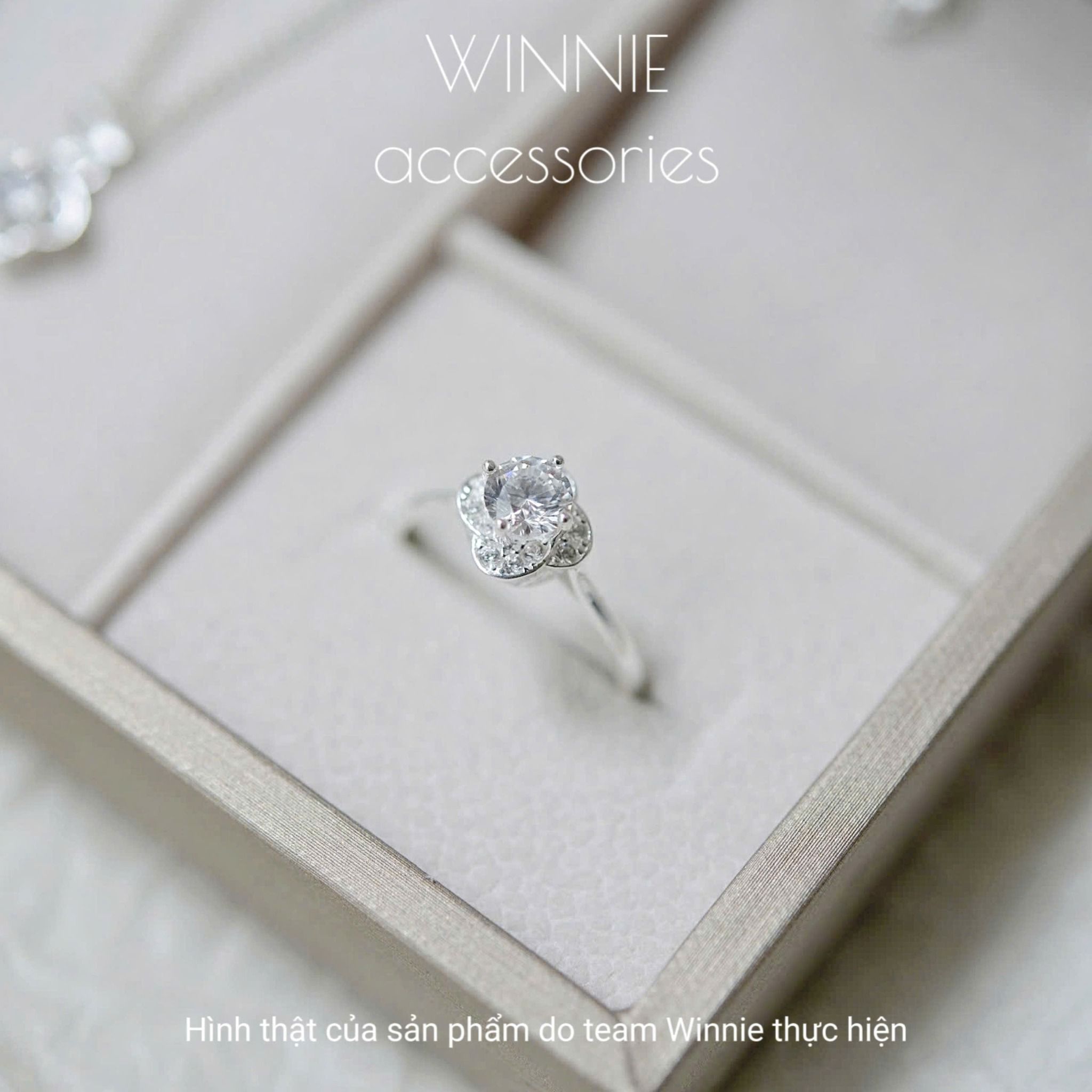 Nhẫn Bạc S925 Peony