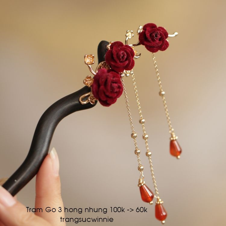 Trâm gỗ 3 hồng nhung