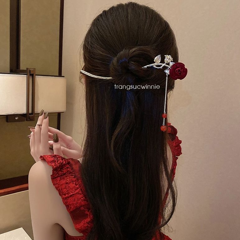 Trâm hồng nhung đỏ