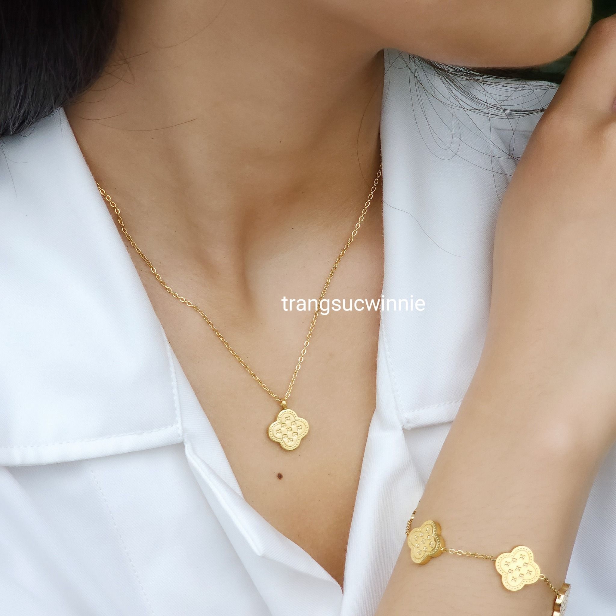 Lắc tay titan VCA biscuit VG