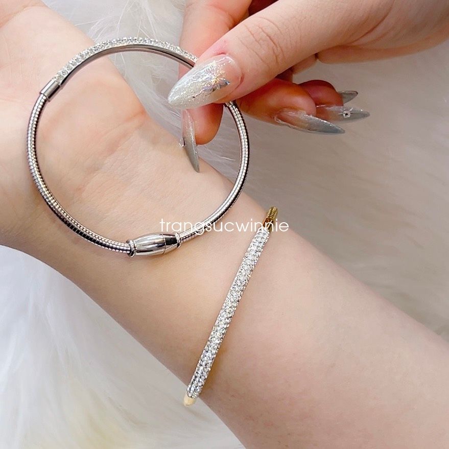 Vòng tay titan Cable Diamond VG