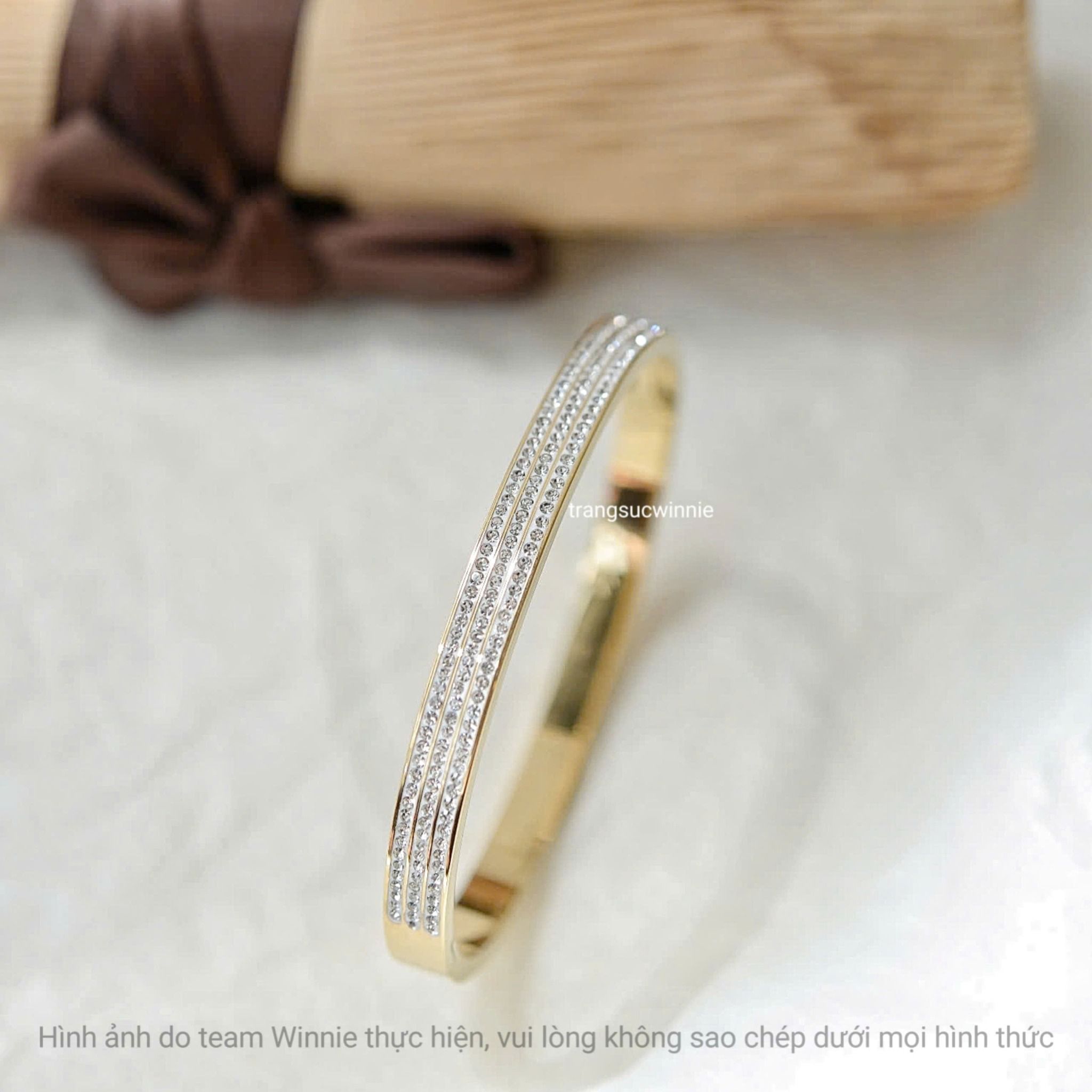 Vòng tay titan Diamond line