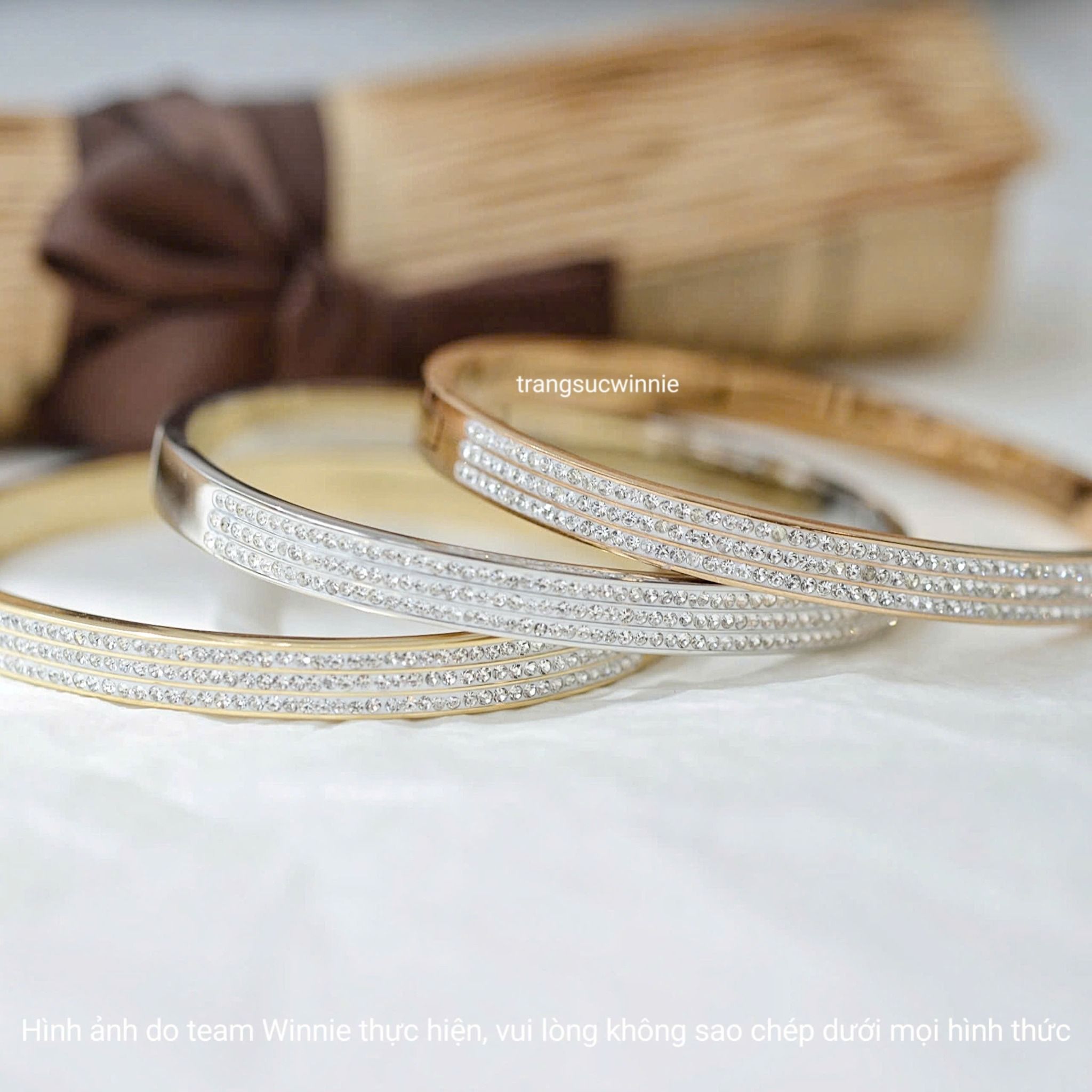 Vòng tay titan Diamond line