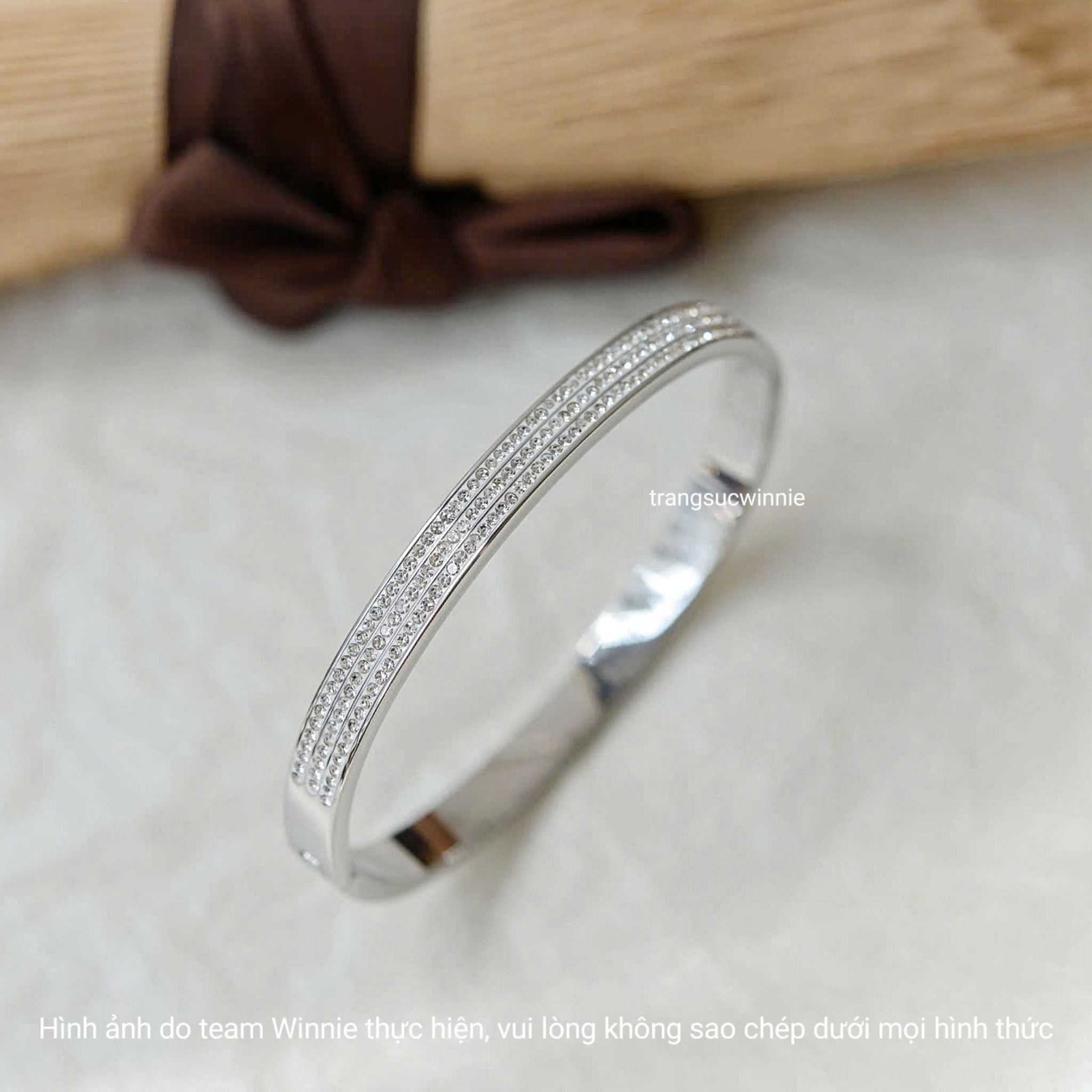 Vòng tay titan Diamond line