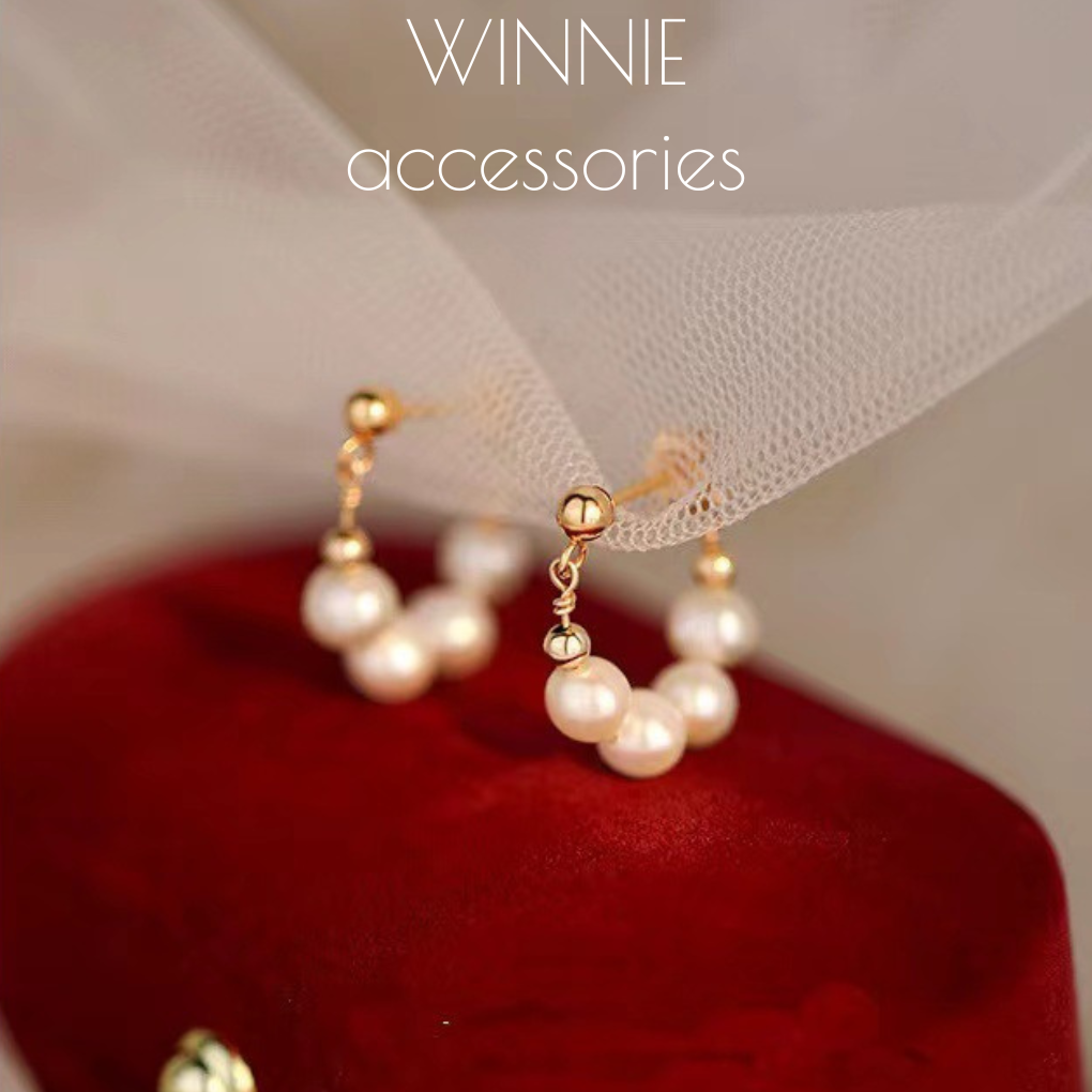 Hoa tai Bạc S925 Lady Pearl