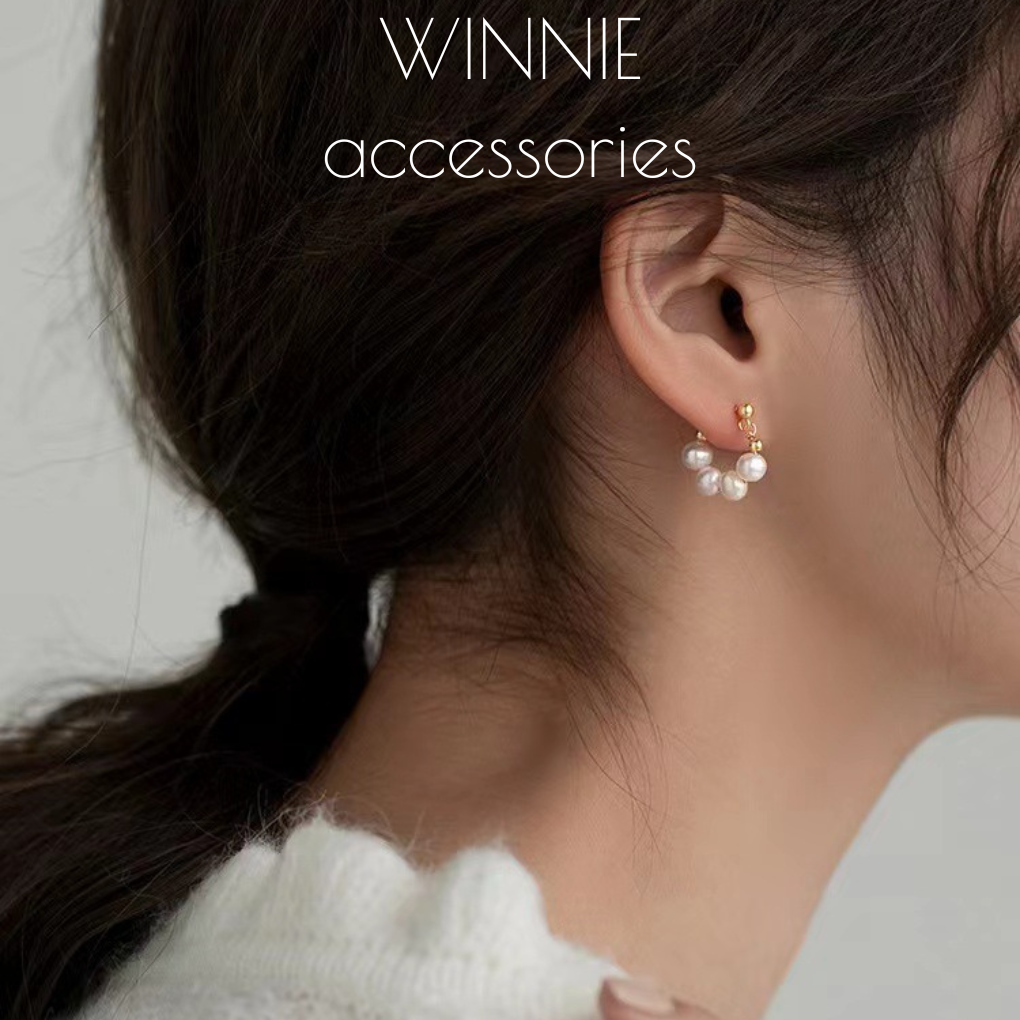 Hoa tai Bạc S925 Lady Pearl