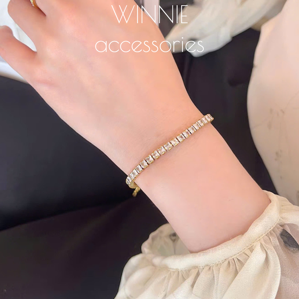 Lắc tay Titan Mini Baguette