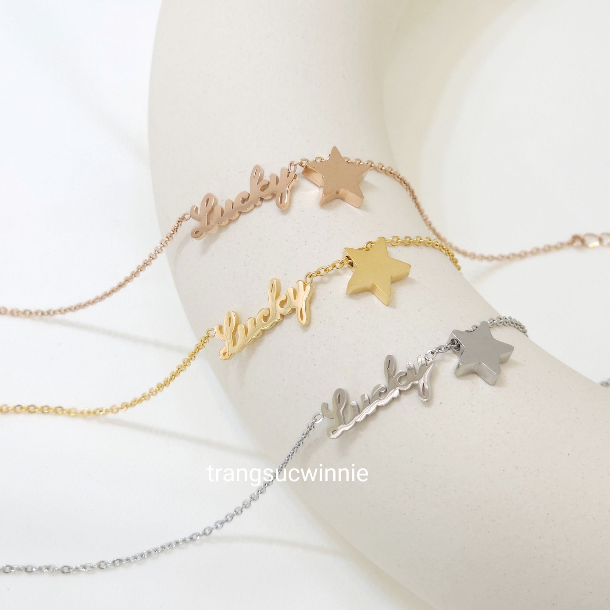 Lắc chân titan Lucky star