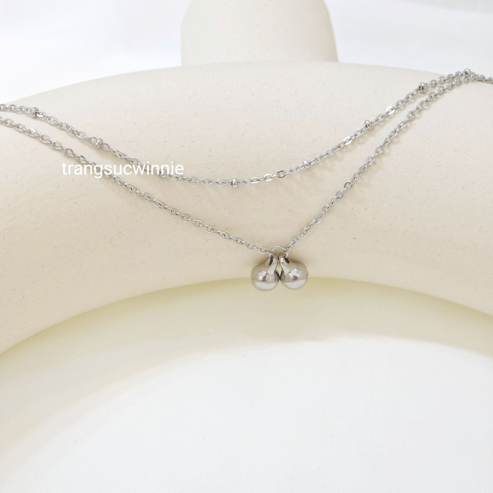 Lắc chân titan Layer Bell