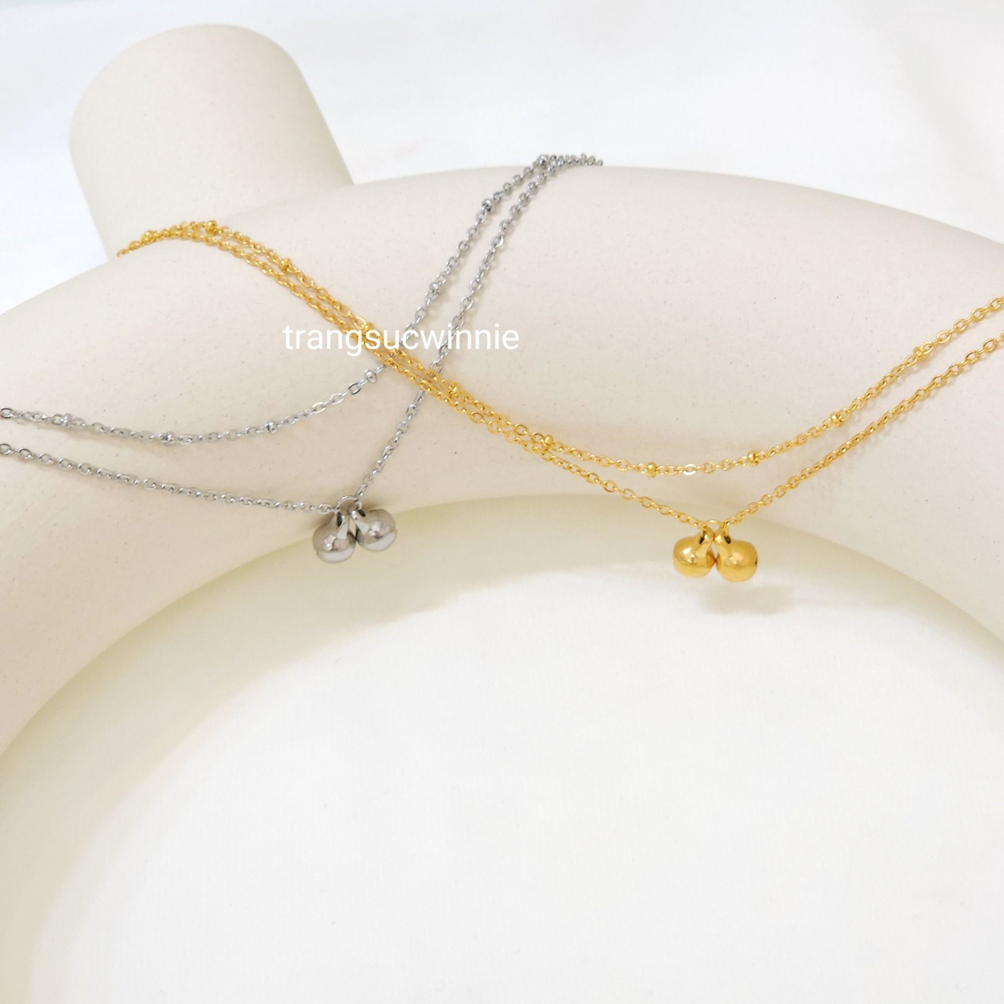Lắc chân titan Layer Bell