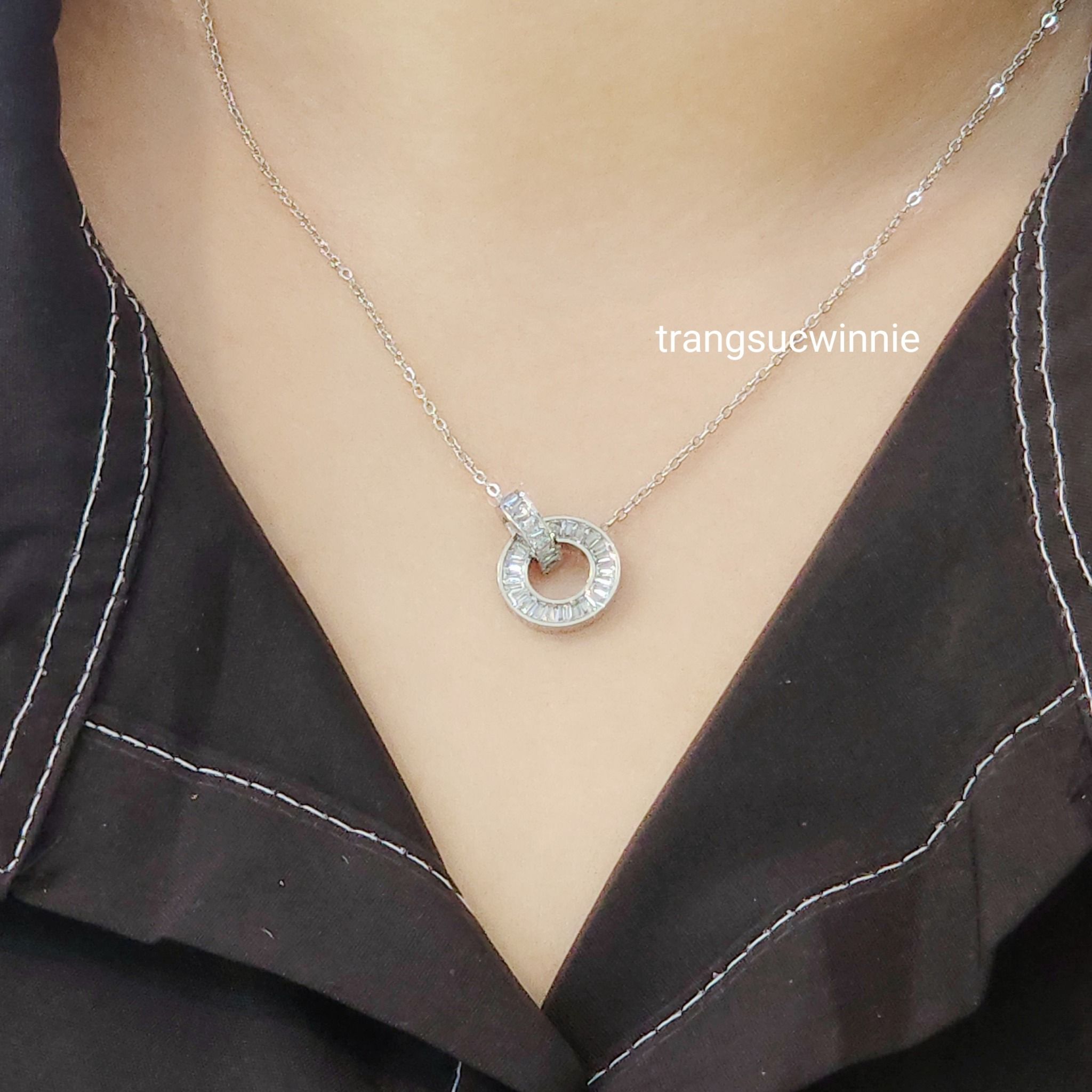 Dây chuyền titan Bicy Diamond B