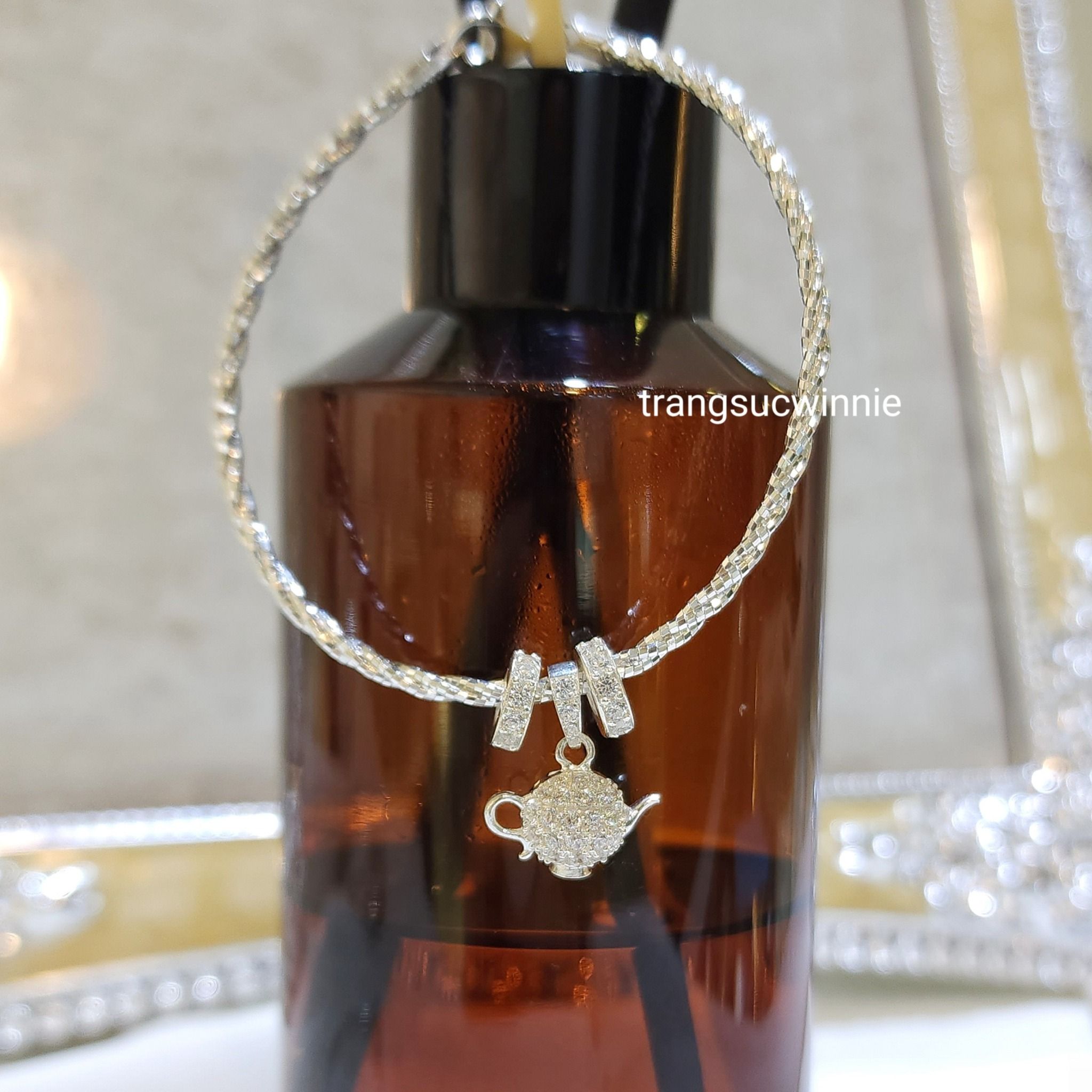 Vòng tay Bạc S925 3 xoắn
