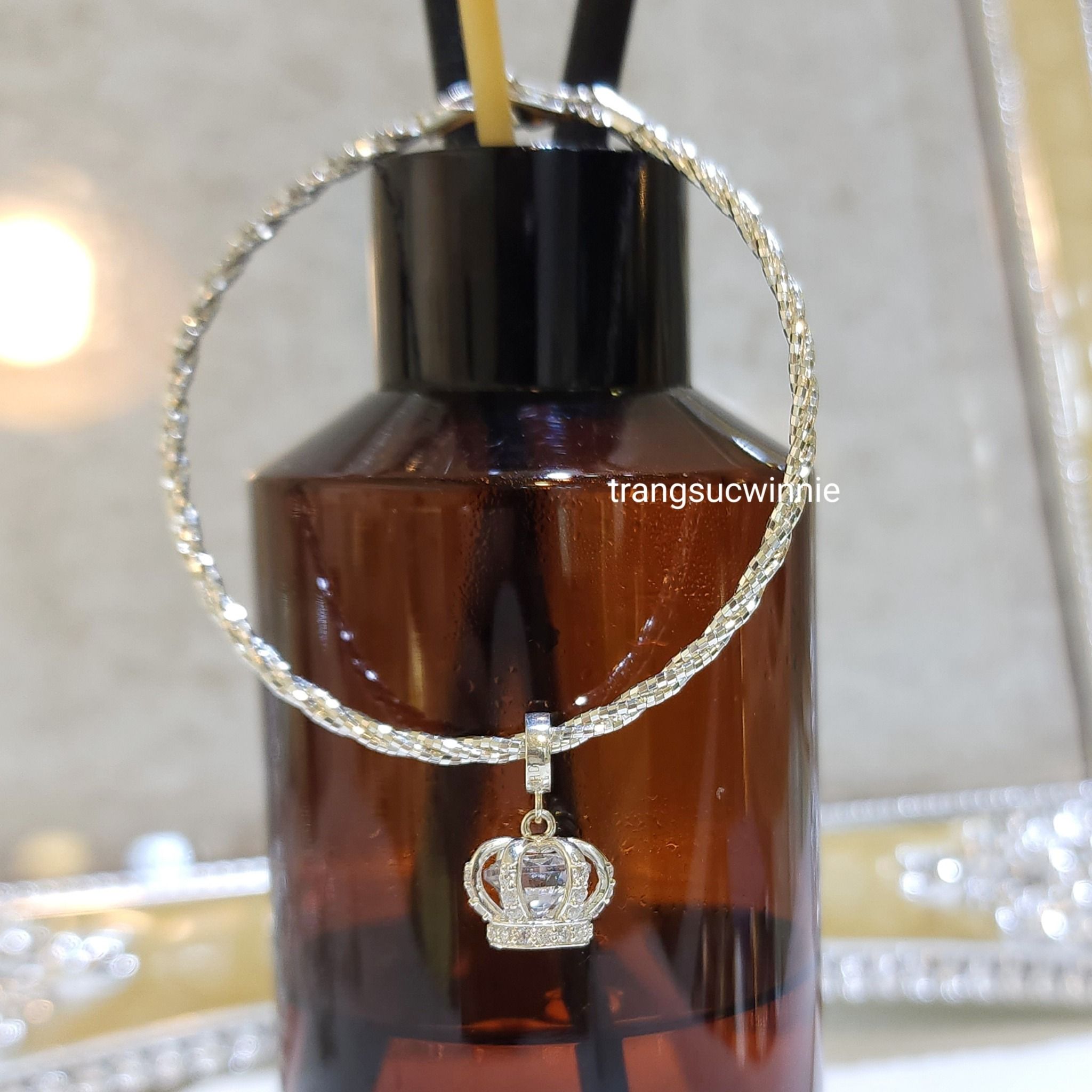 Vòng tay Bạc S925 3 xoắn