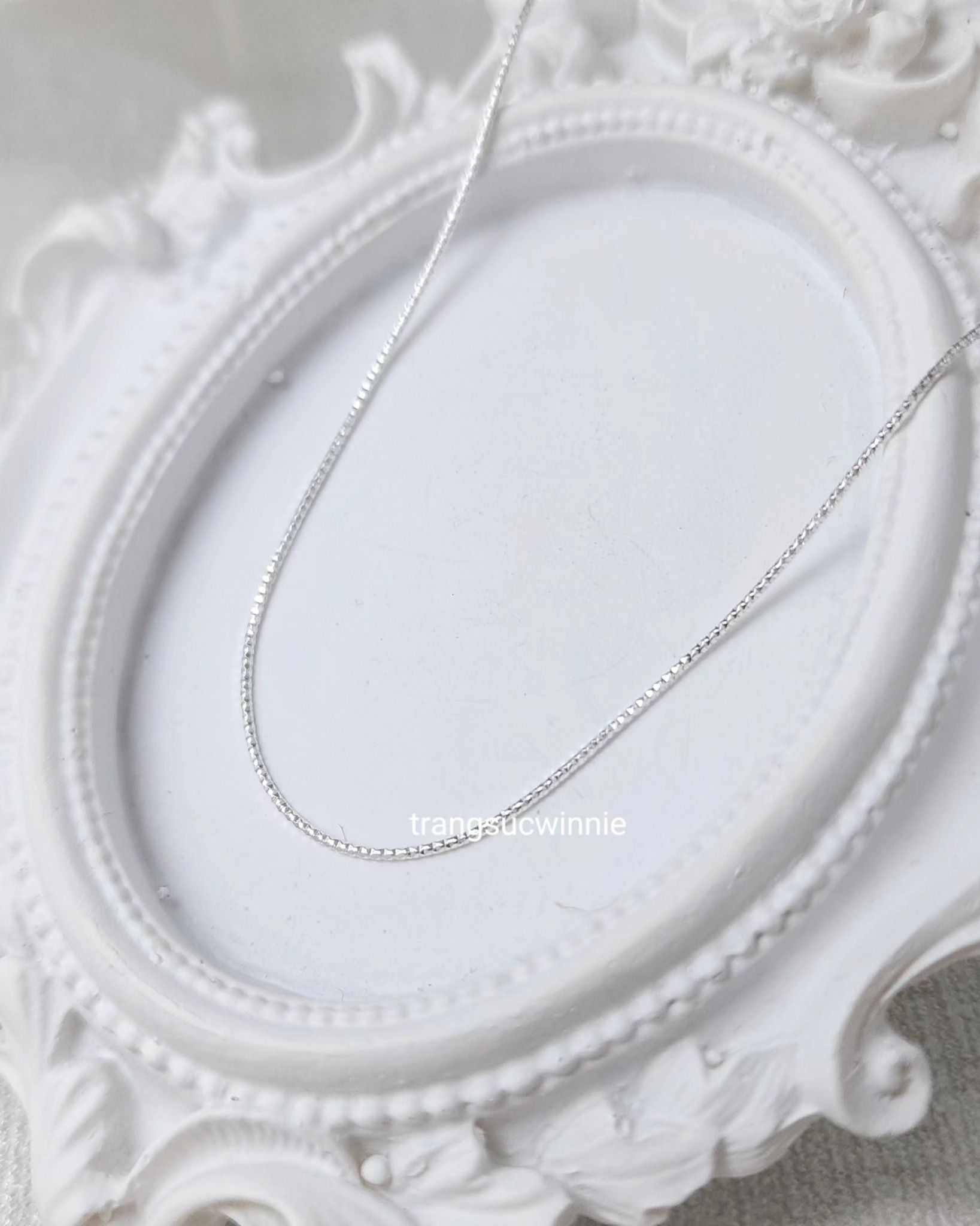 Dây chuyền Bạc S925 Crystal