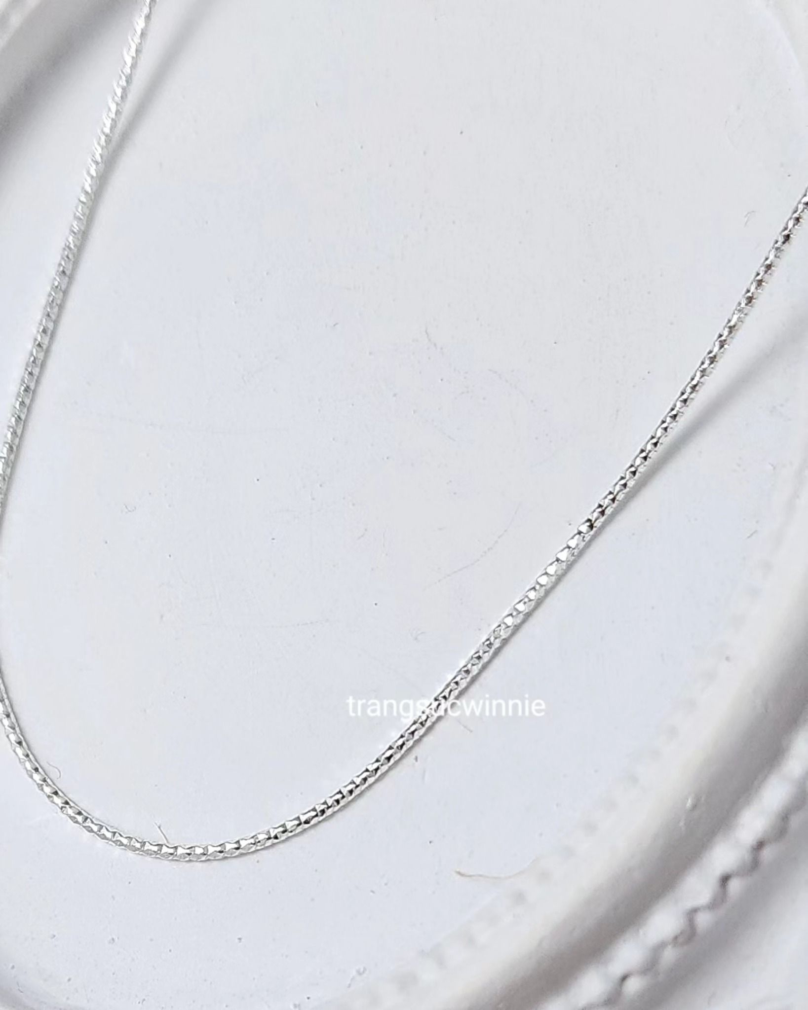 Dây chuyền Bạc S925 Crystal