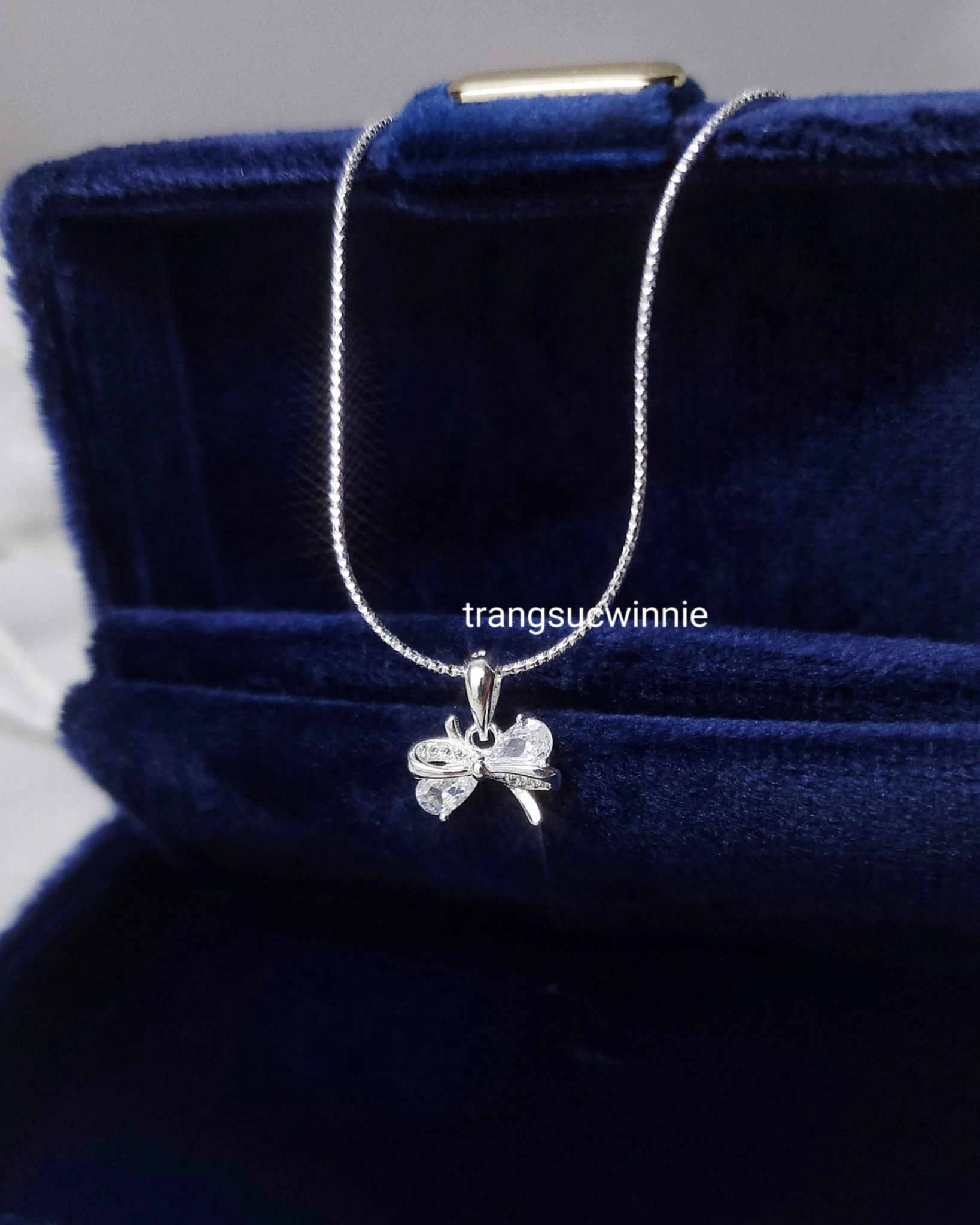 Dây chuyền Bạc S925 Crystal