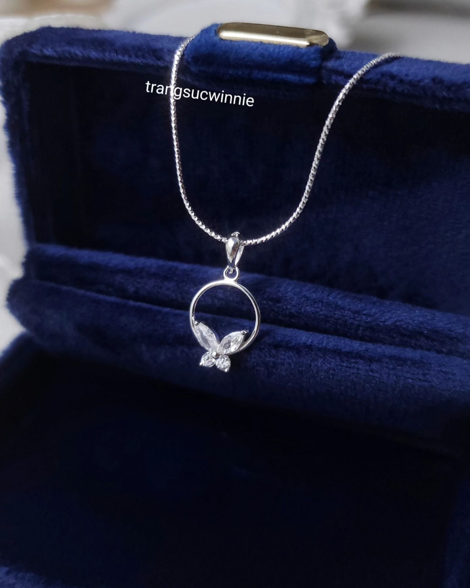 Dây chuyền Bạc S925 Crystal