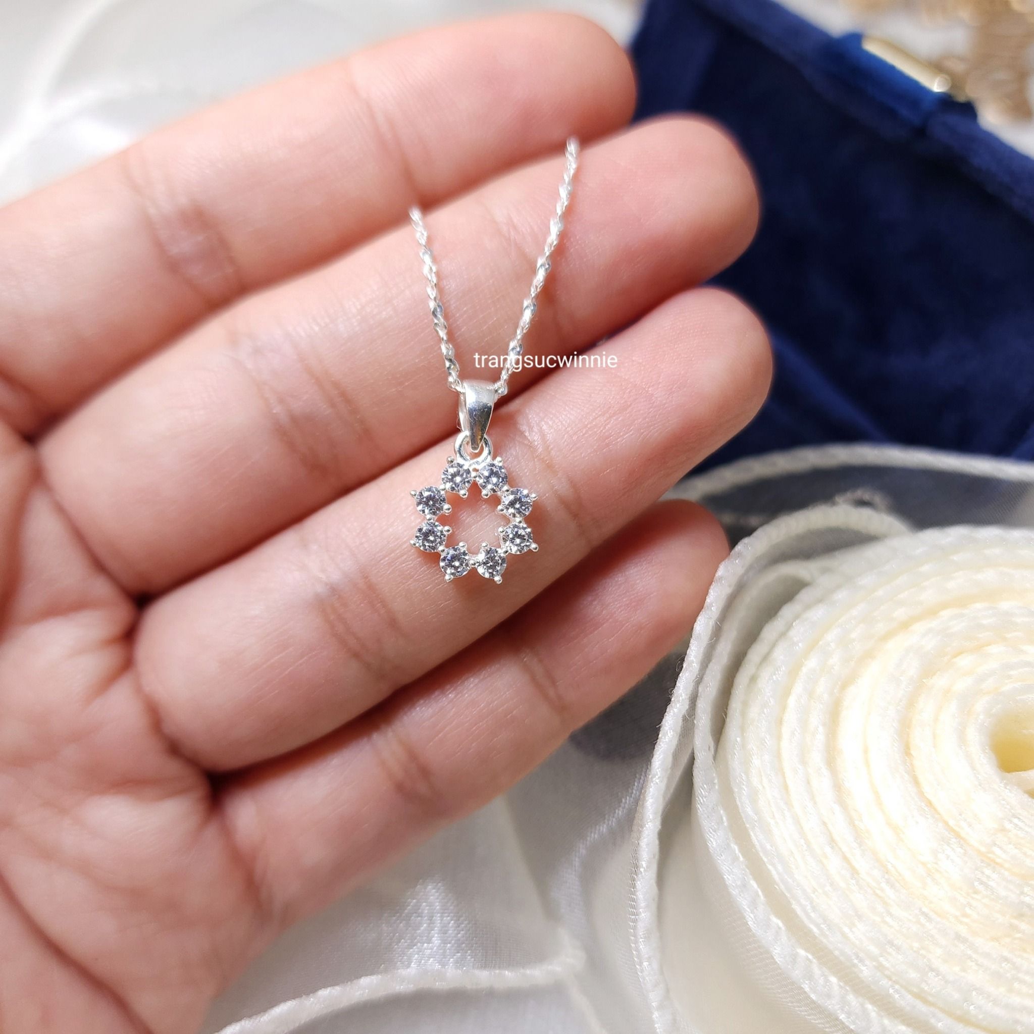 Charm bạc S925 Circle