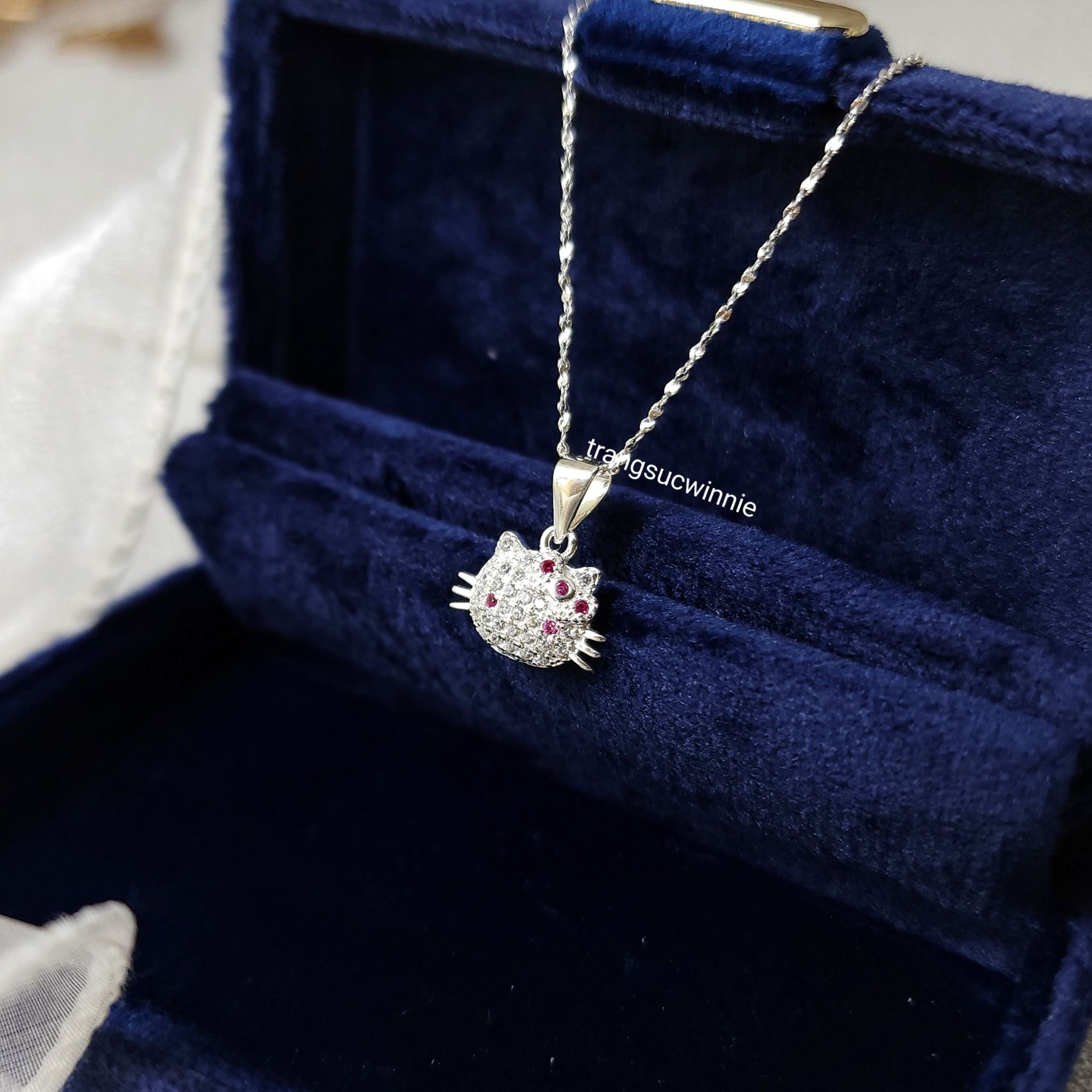 Charm Bạc S925 Kitty