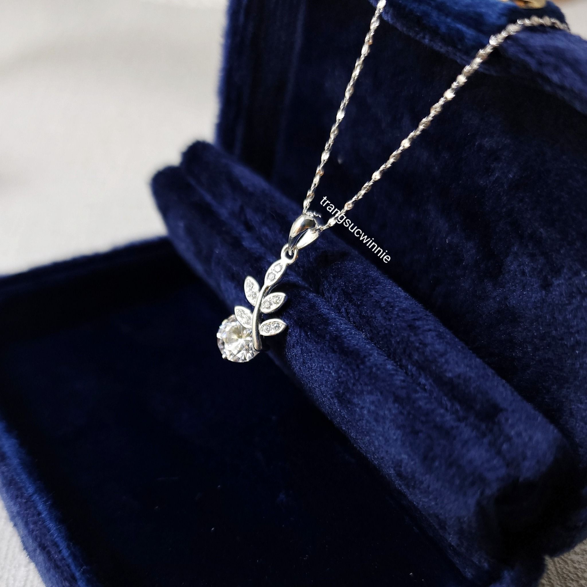 Charm Bạc S925 Leaf