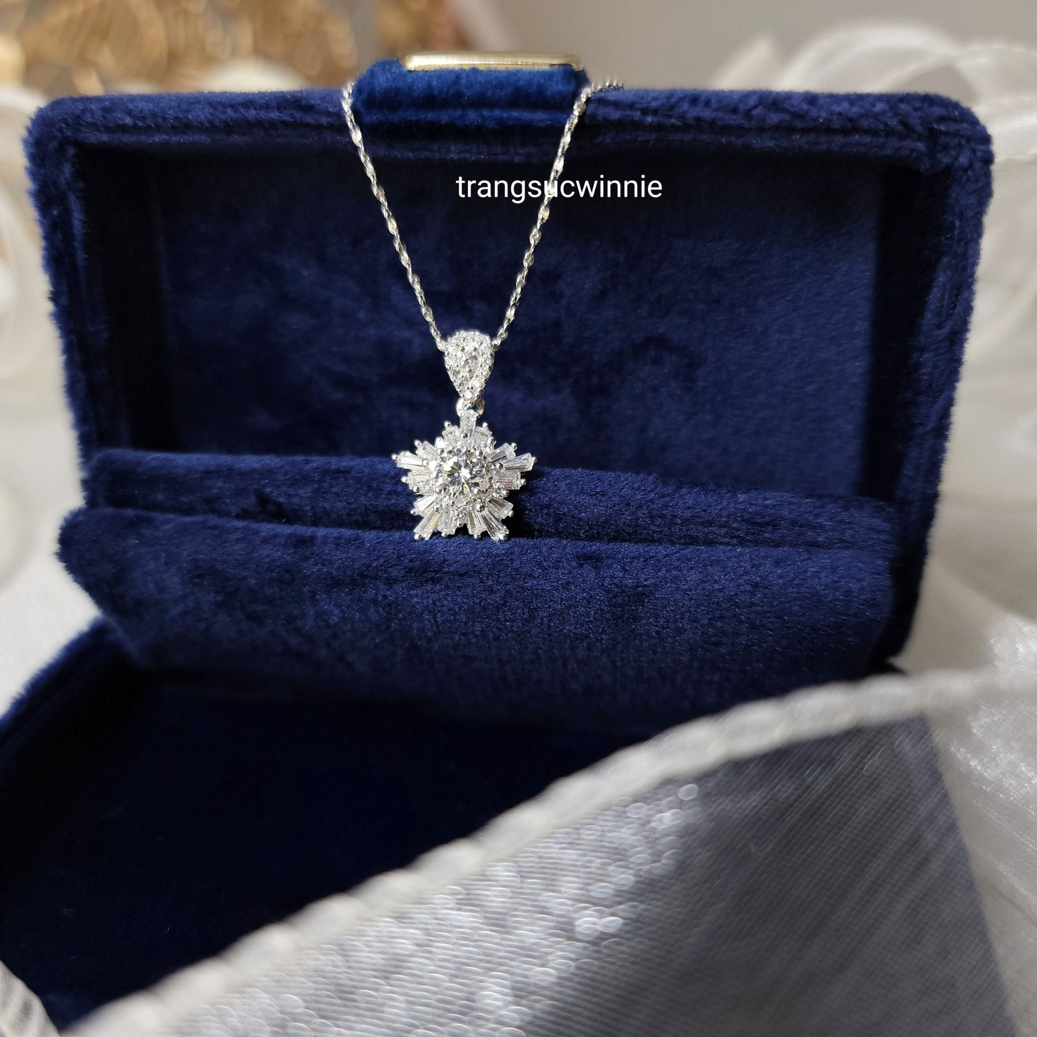 Charm Bạc S925 Snowflake