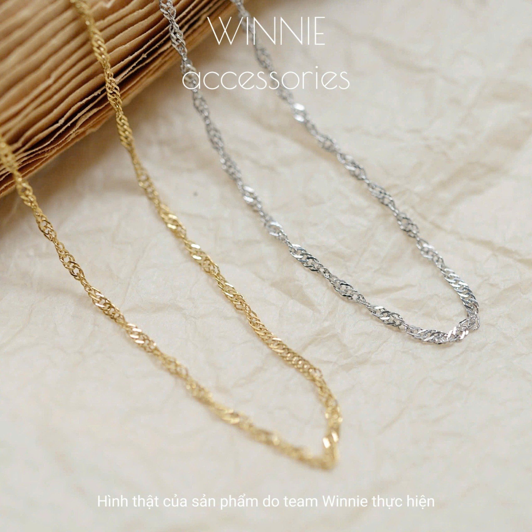Dây chuyền titan Wavy
