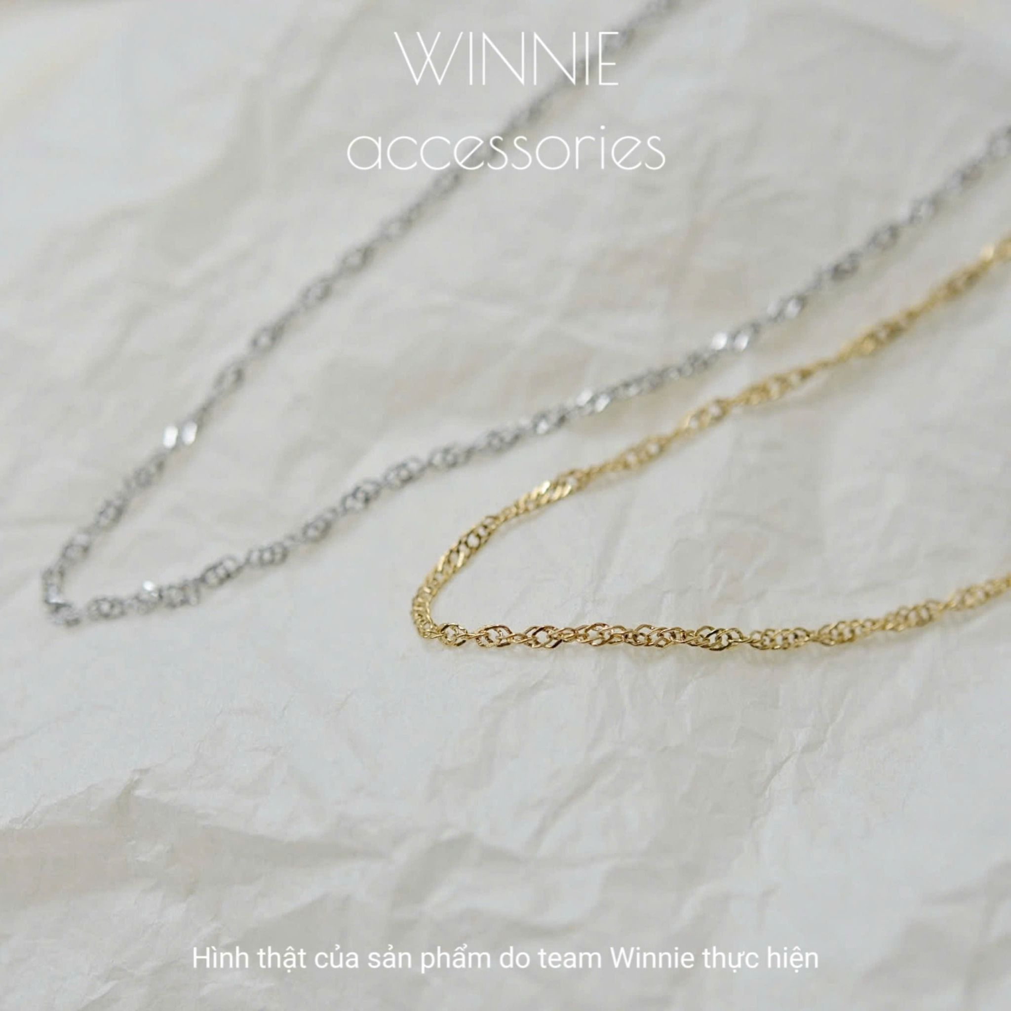 Dây chuyền titan Wavy