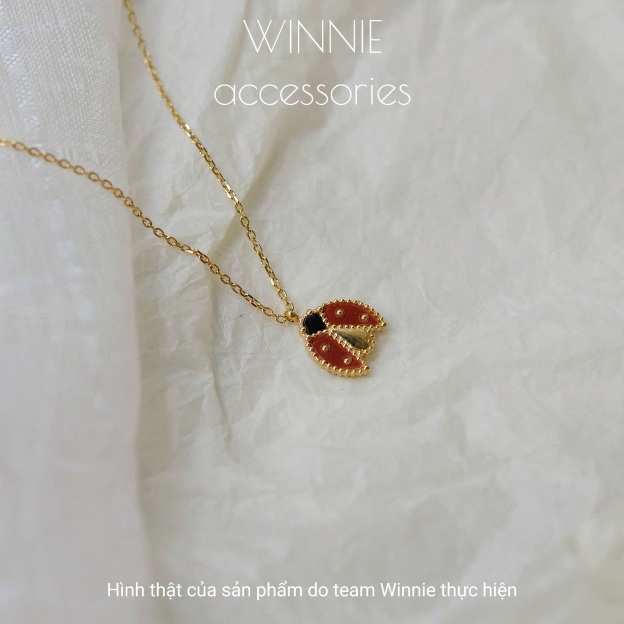 Dây chuyền titan Ladybug